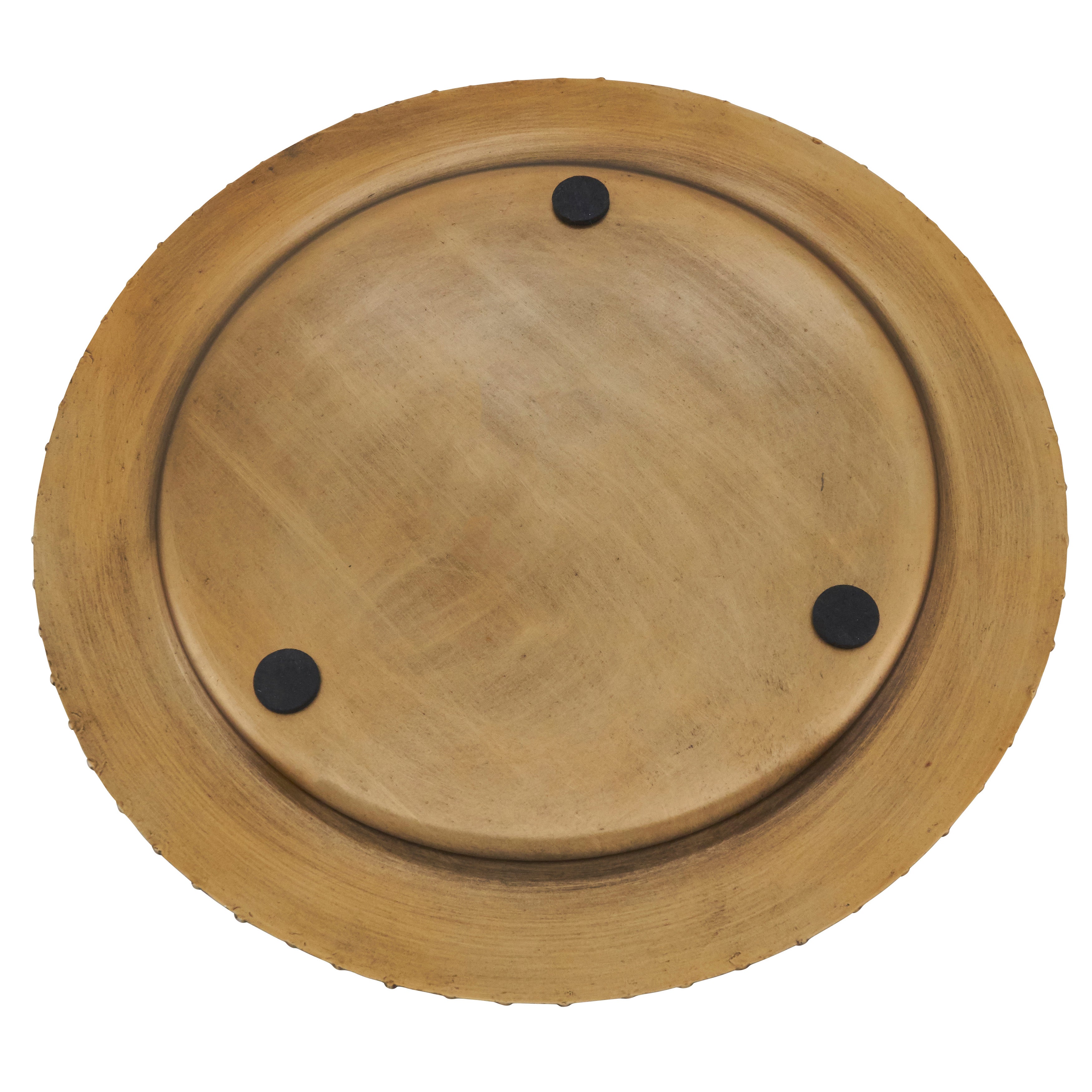 Dot Rim Charger Plates, Set of 4
