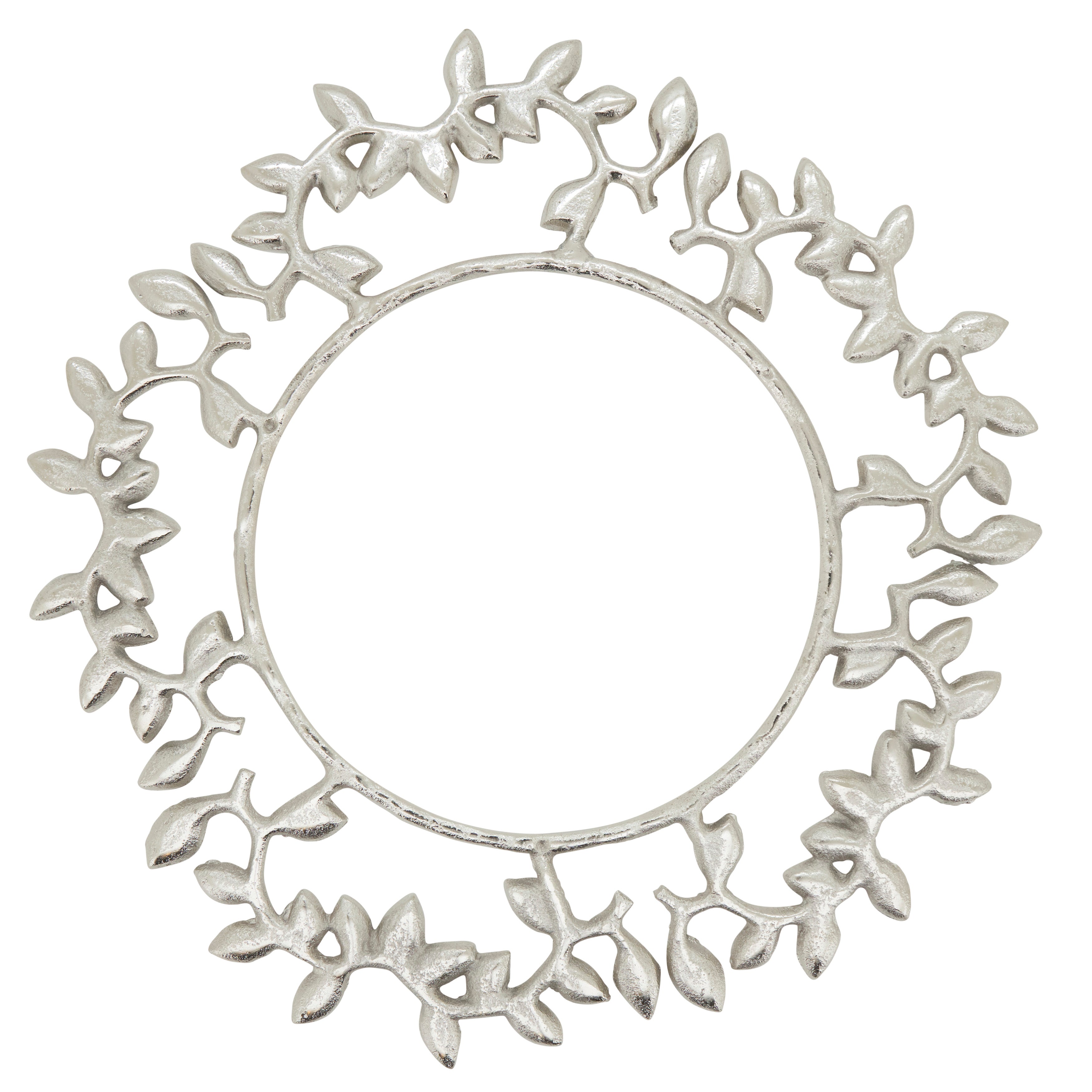 Leaf Border Charger, Set of 4