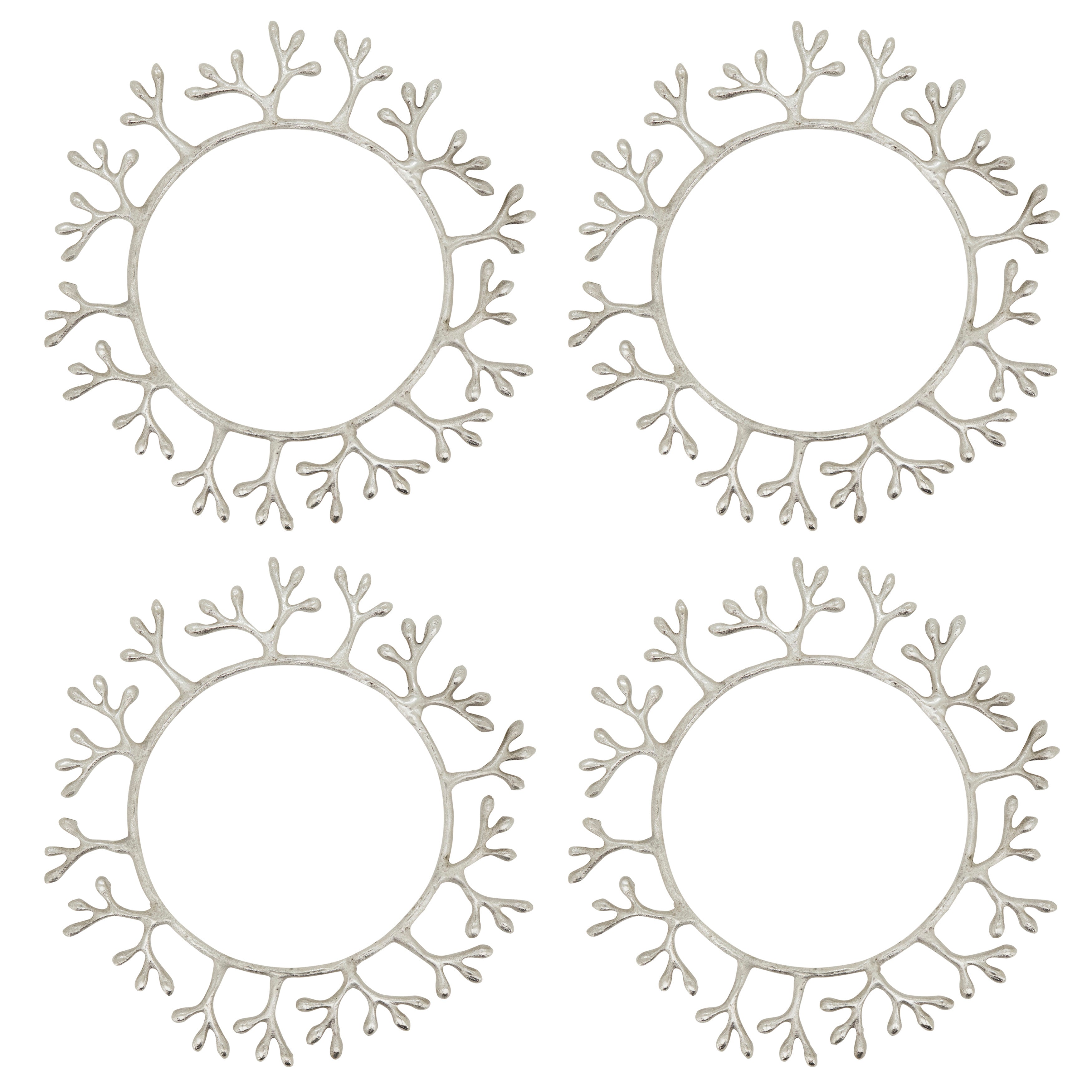 Berries Frame Charger, Set of 4