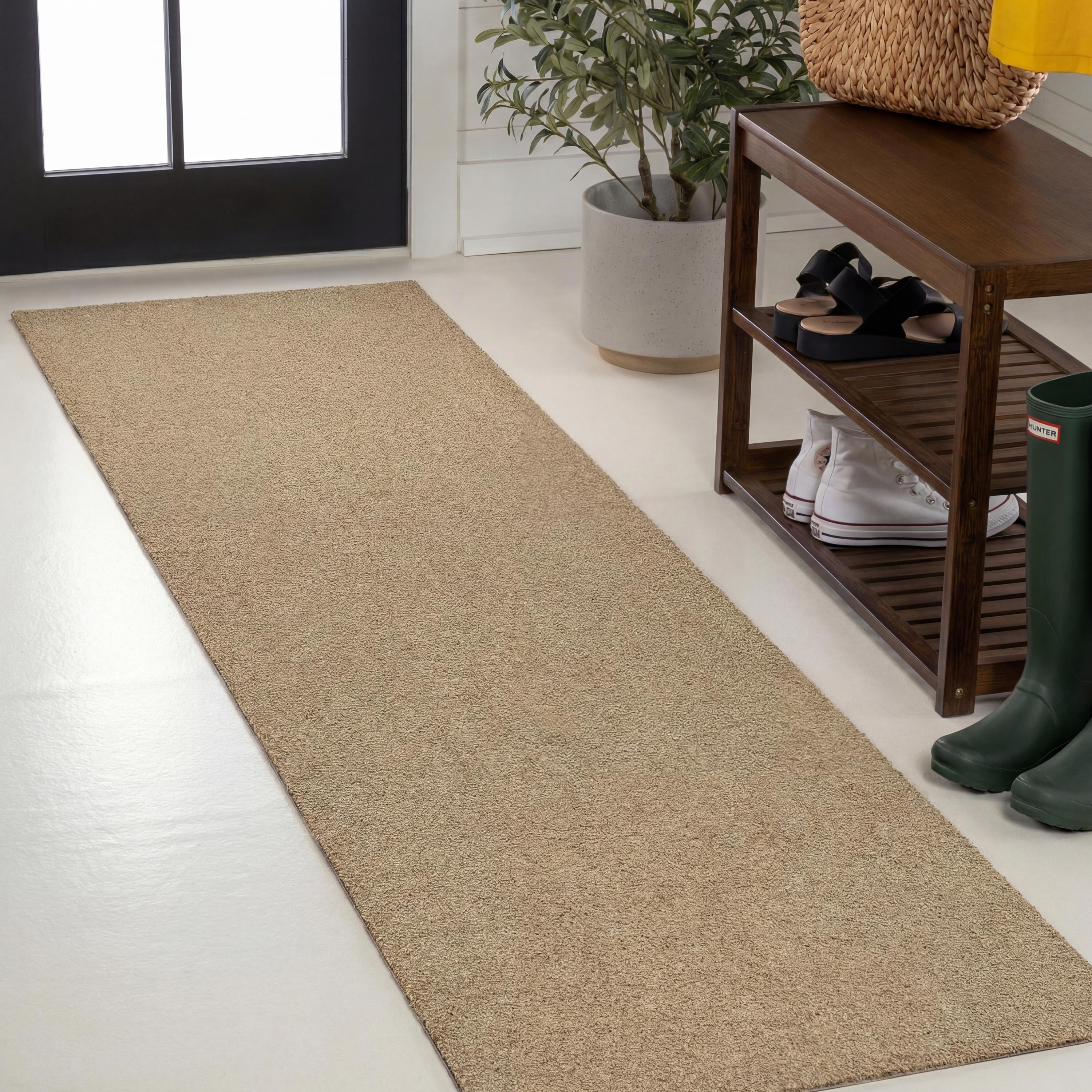 Peater Classic Casual Commercial Natural Coir Indoor/Outdoor Rug
