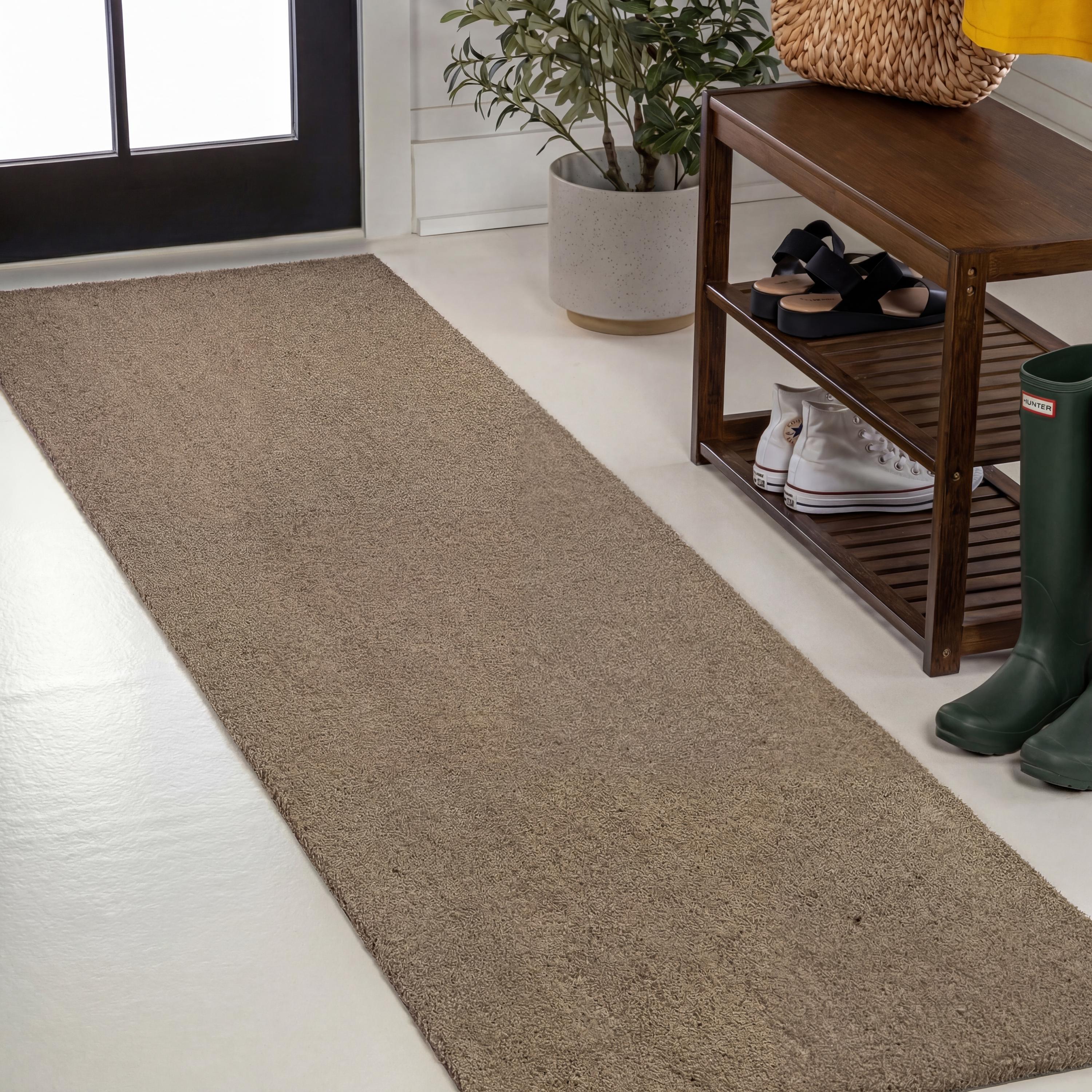 Peater Classic Casual Commercial Natural Coir Indoor/Outdoor Rug