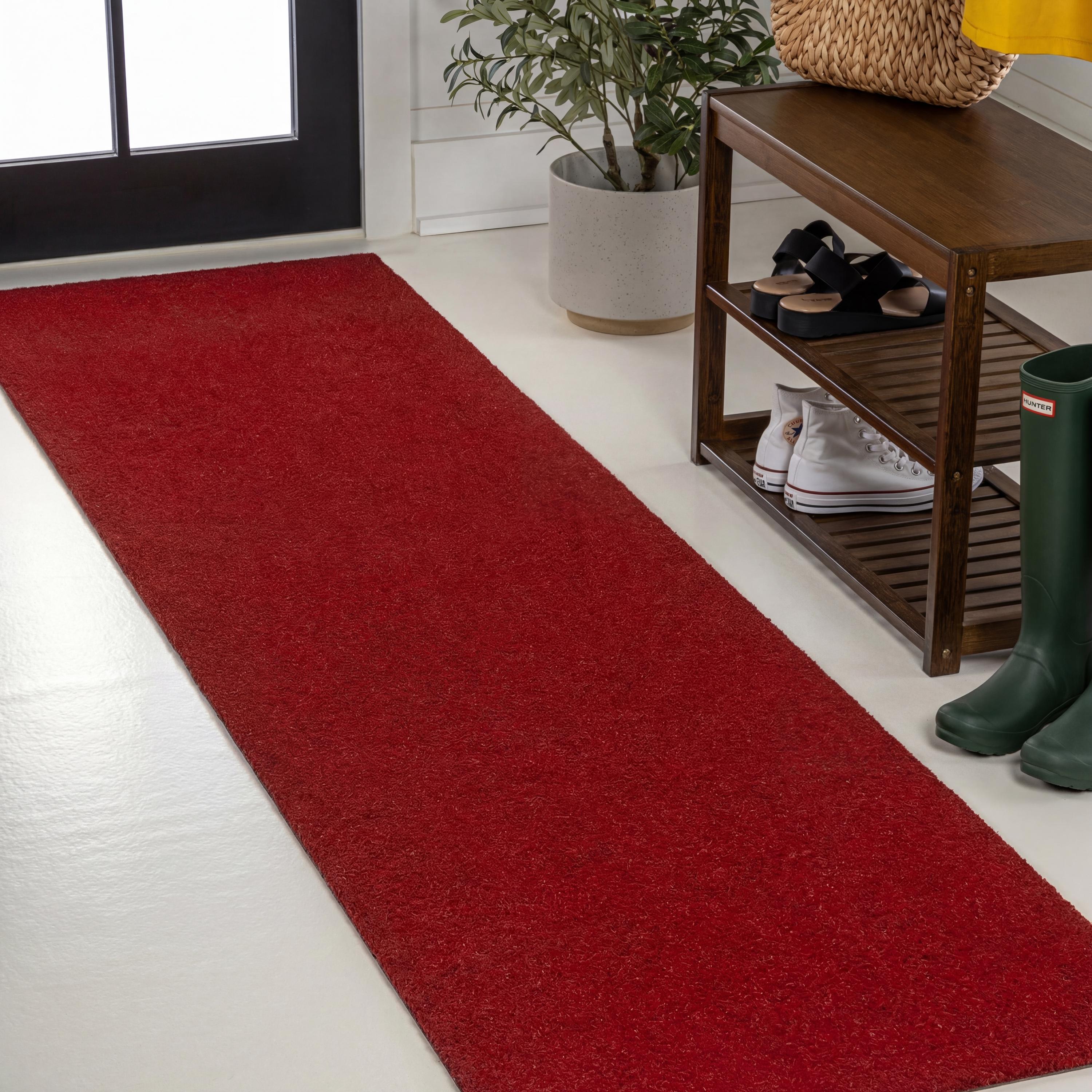 Peater Classic Casual Commercial Natural Coir Indoor/Outdoor Rug