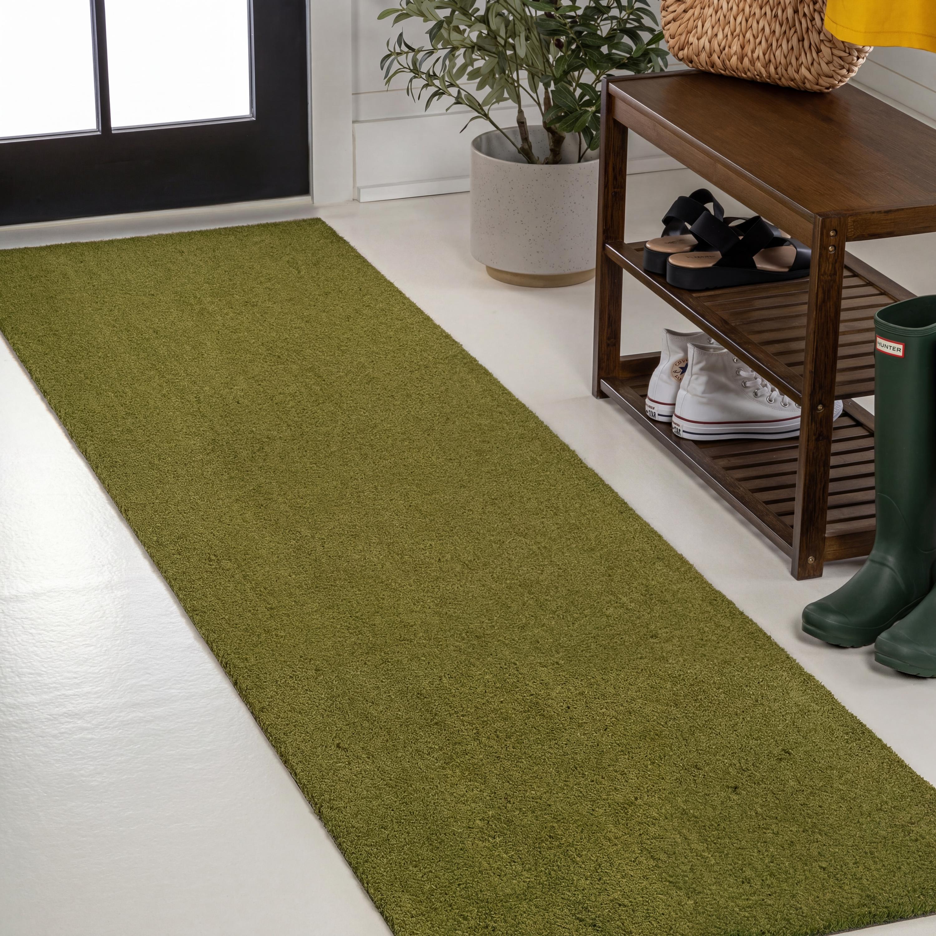 Peater Classic Casual Commercial Natural Coir Indoor/Outdoor Rug