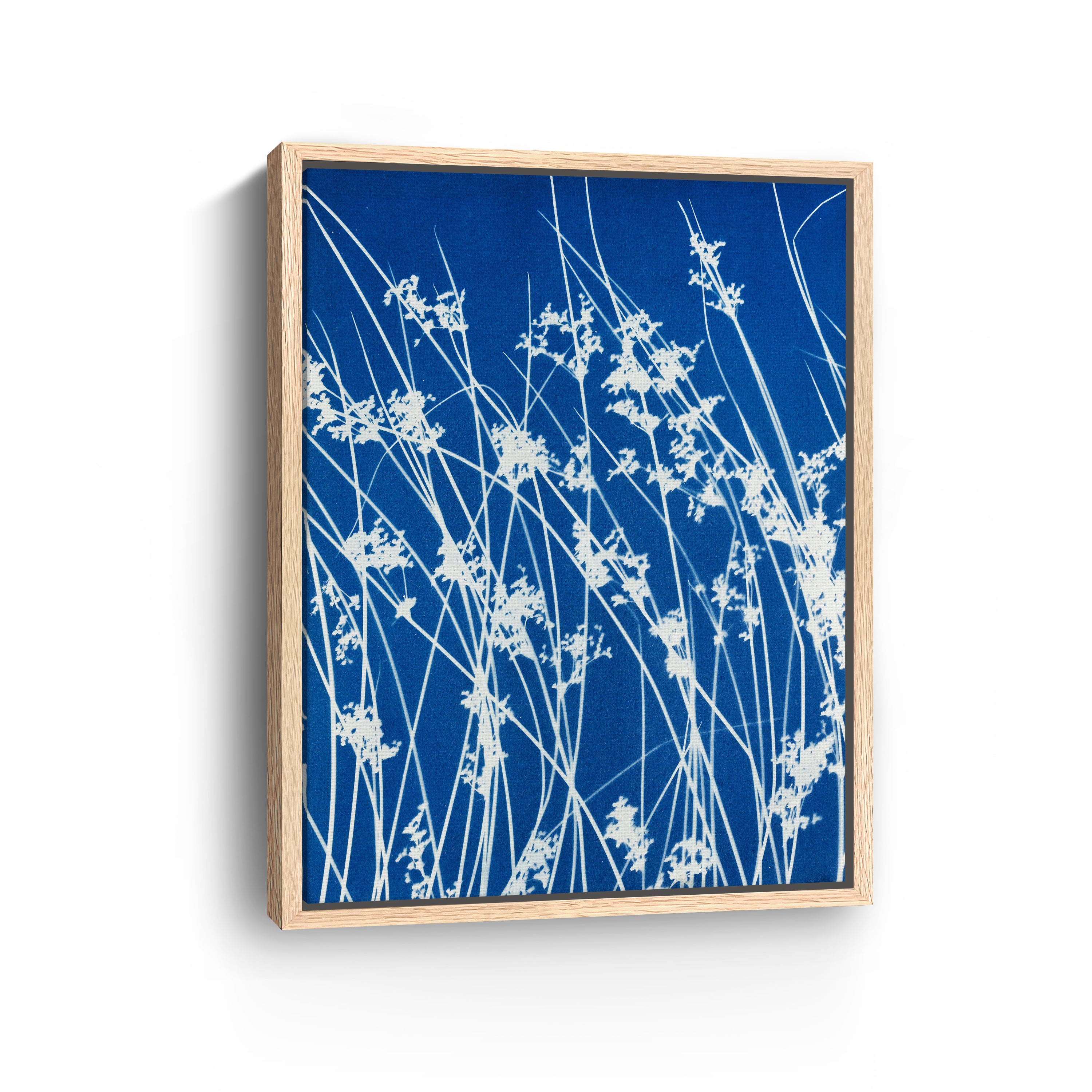 Bending Wild Grass Canvas Giclee