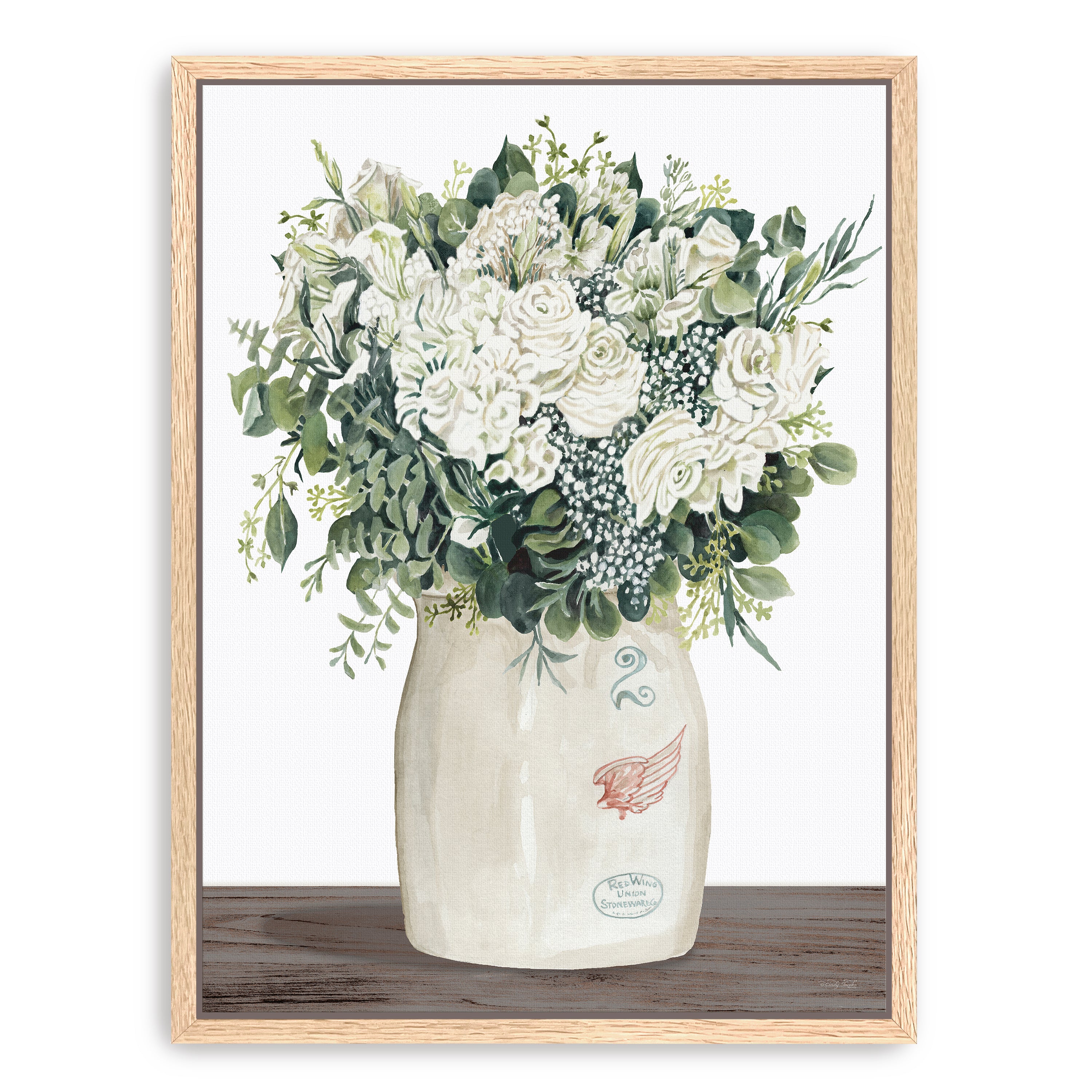 Farm Fresh Flowers II Canvas Giclee