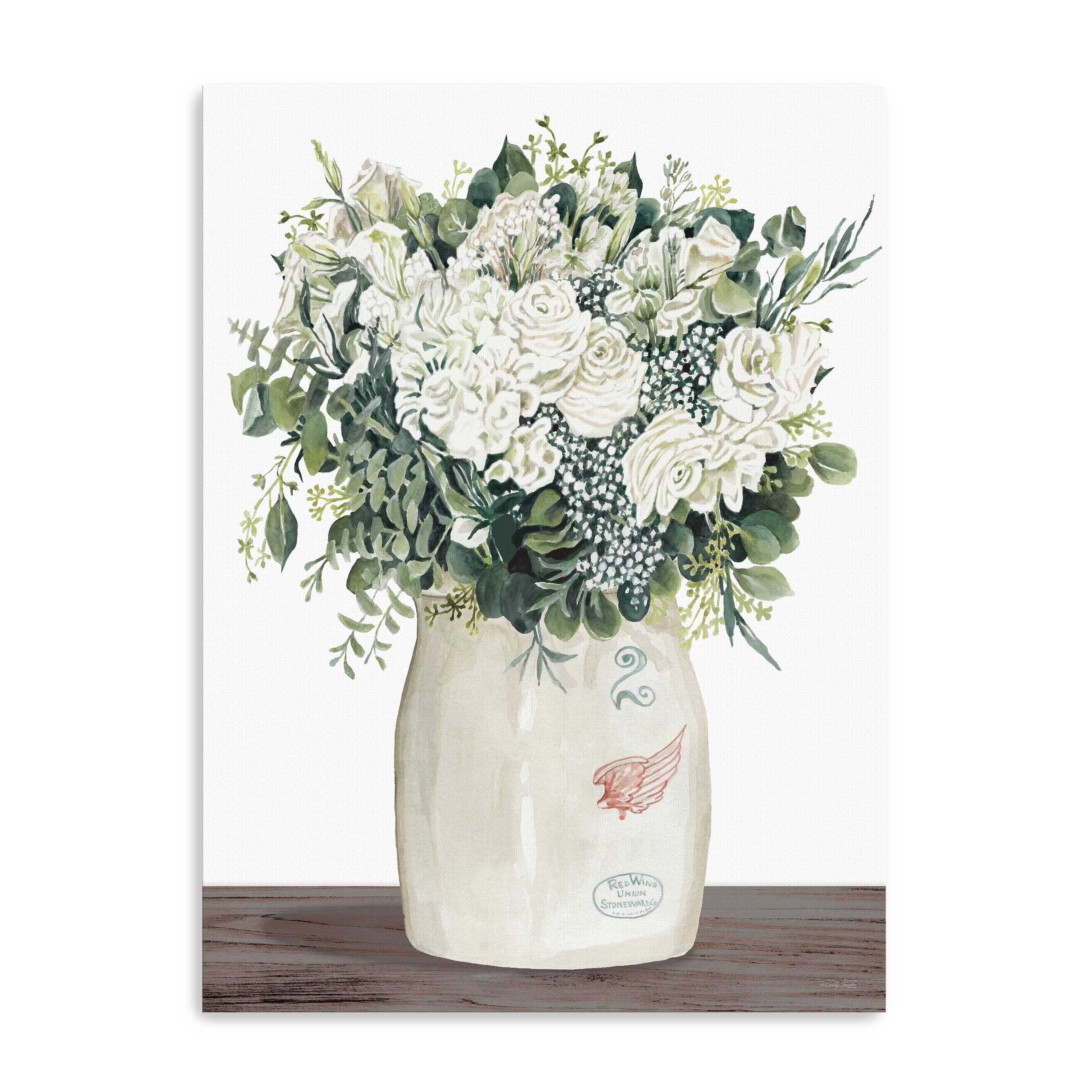 Farm Fresh Flowers II Canvas Giclee