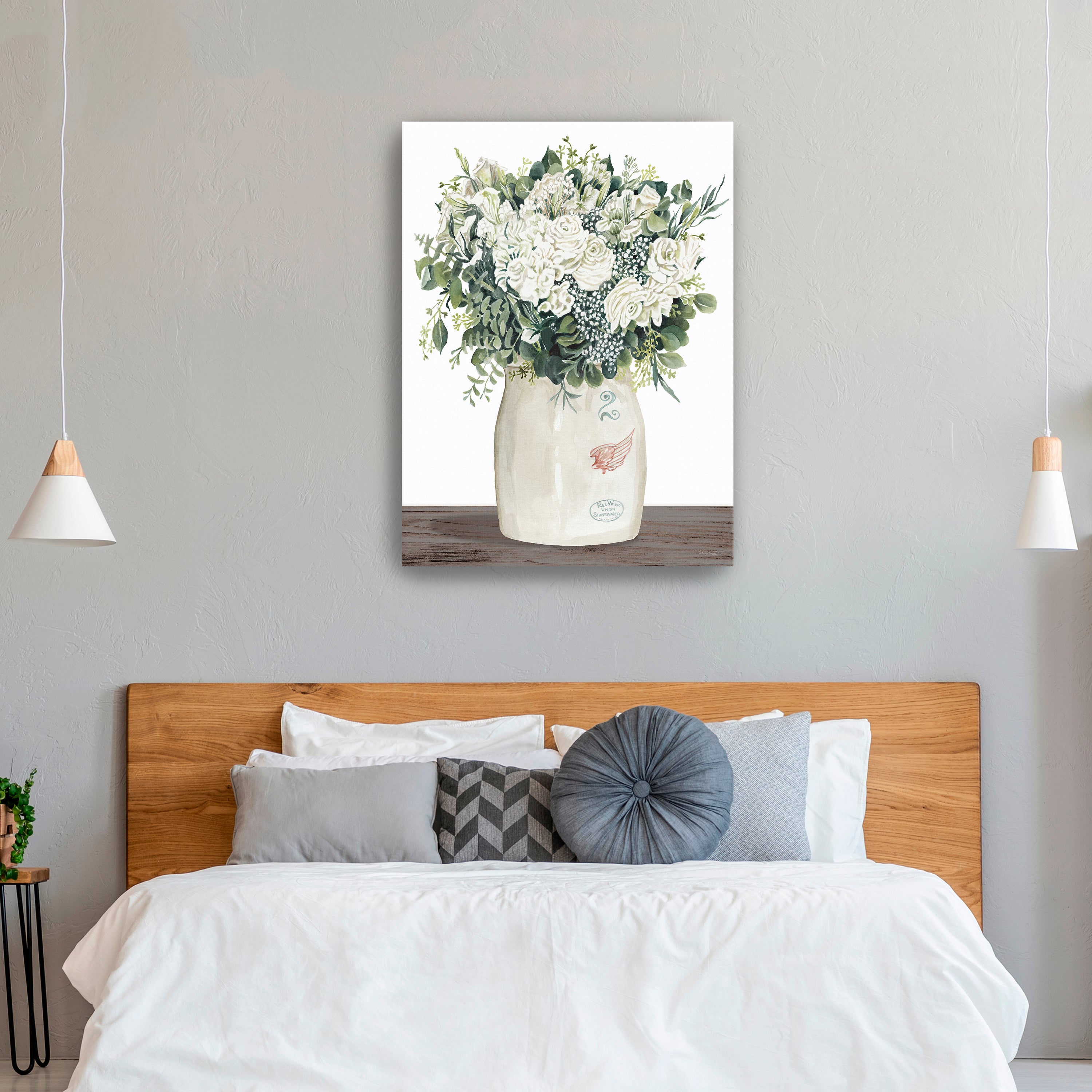 Farm Fresh Flowers II Canvas Giclee