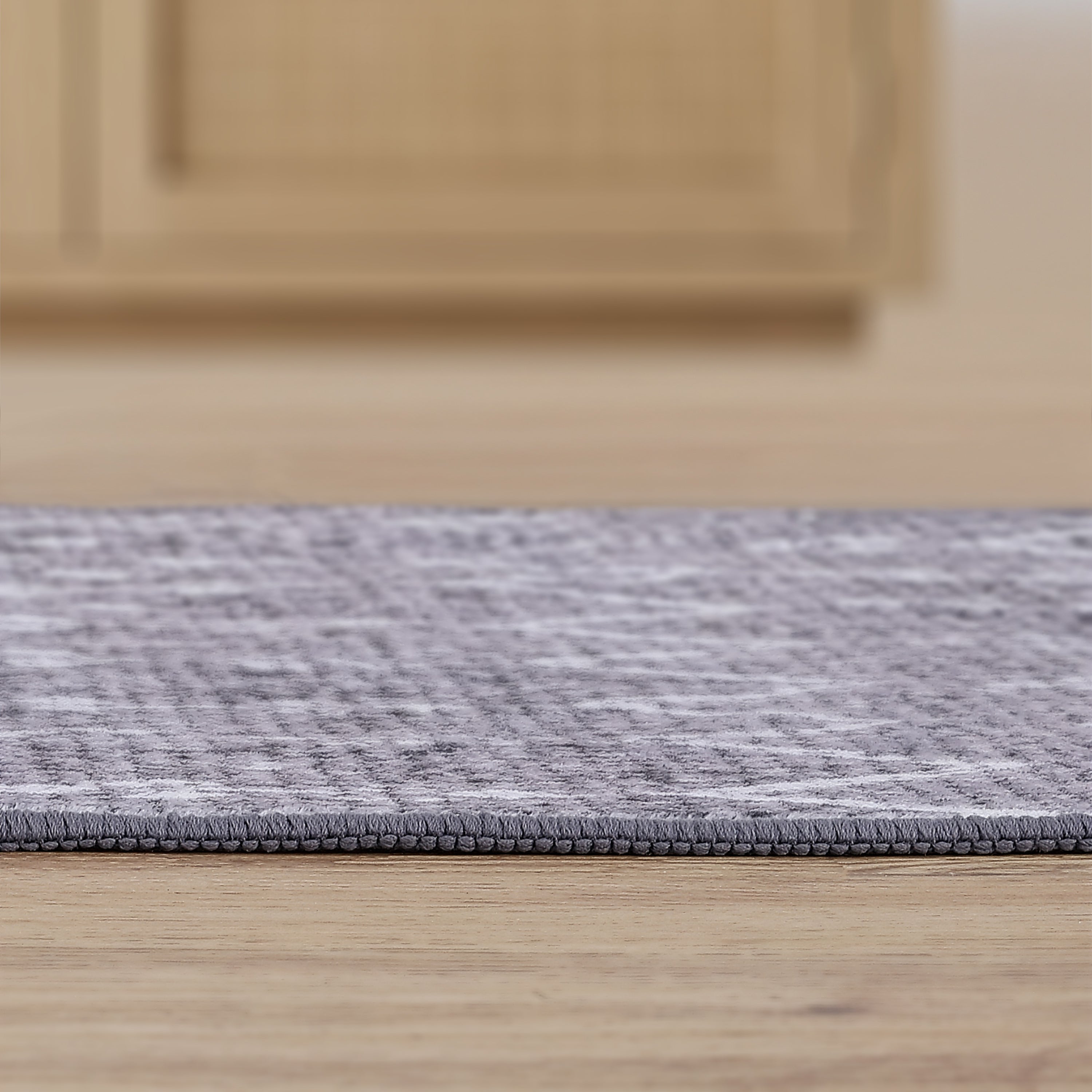 Leila Moroccan Diamond Trellis Non-Slip Machine-Washable Rug