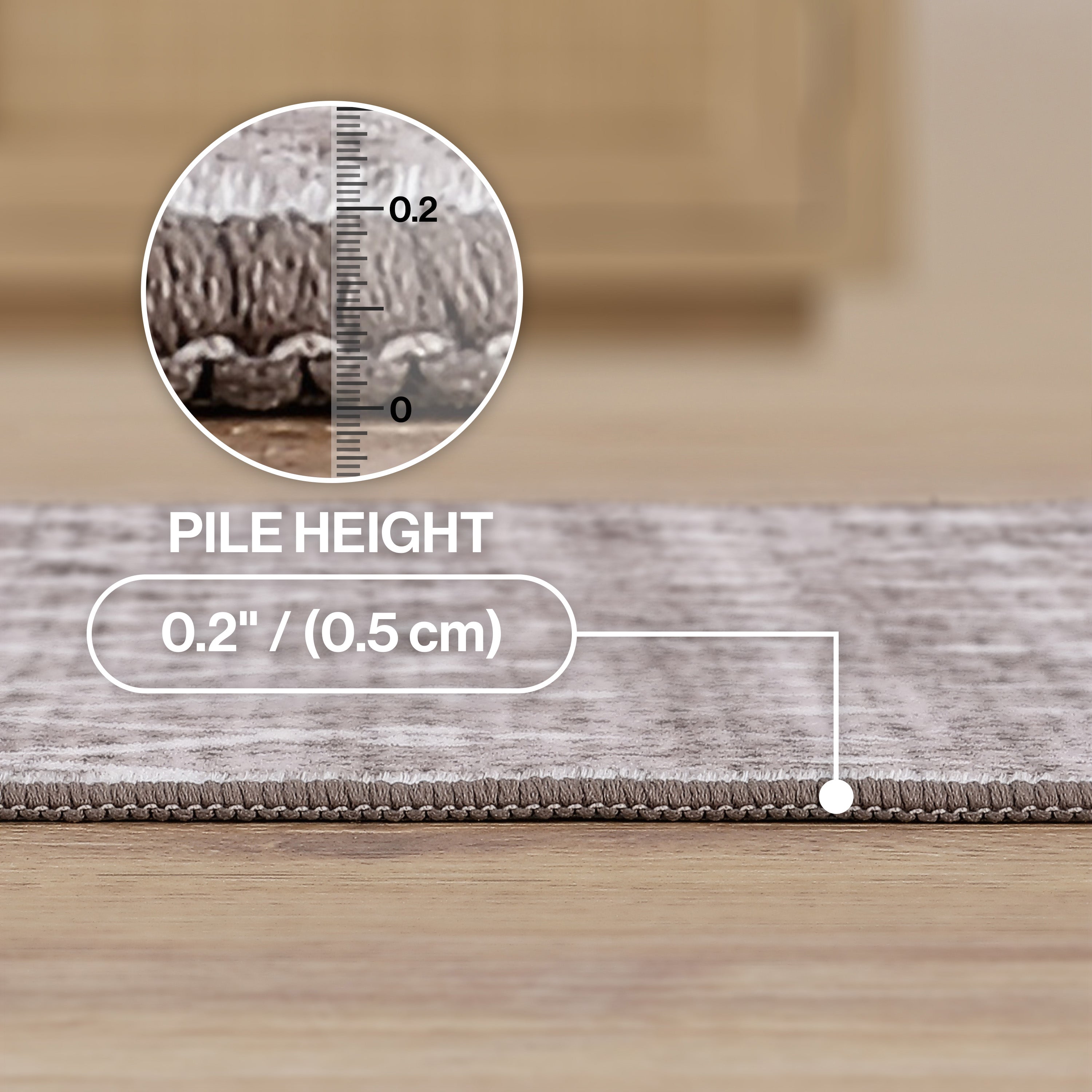 Leila Moroccan Diamond Trellis Non-Slip Machine-Washable Rug