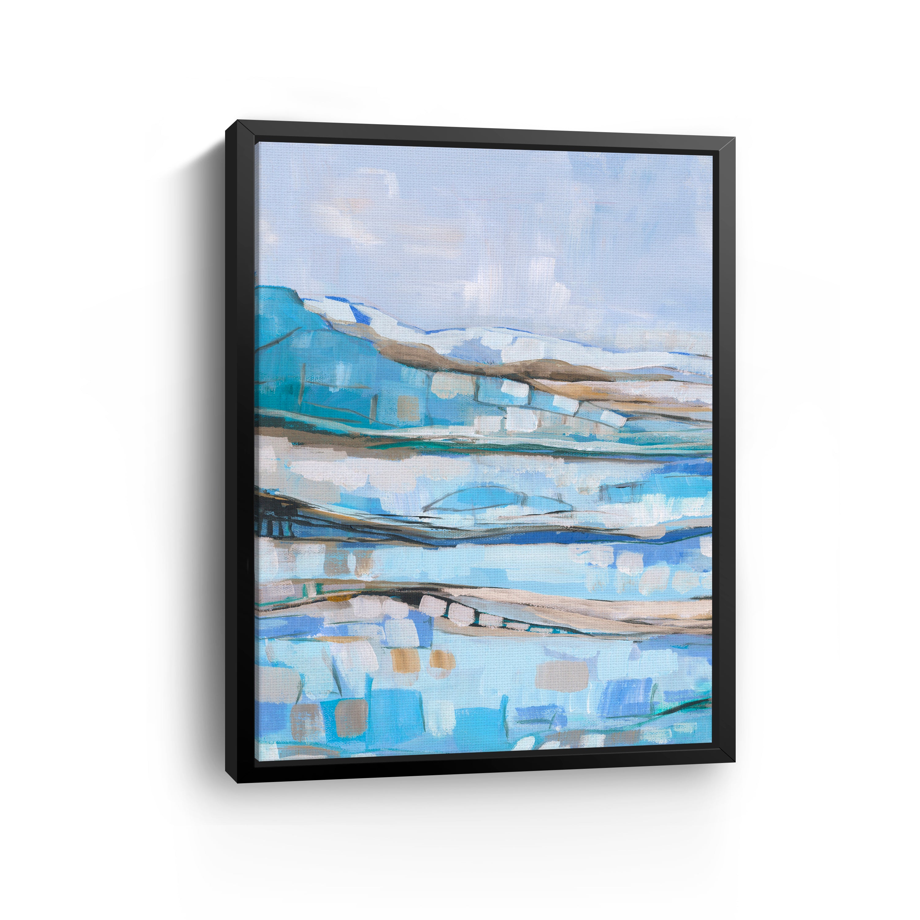 Abstract Echoes I Canvas Giclee