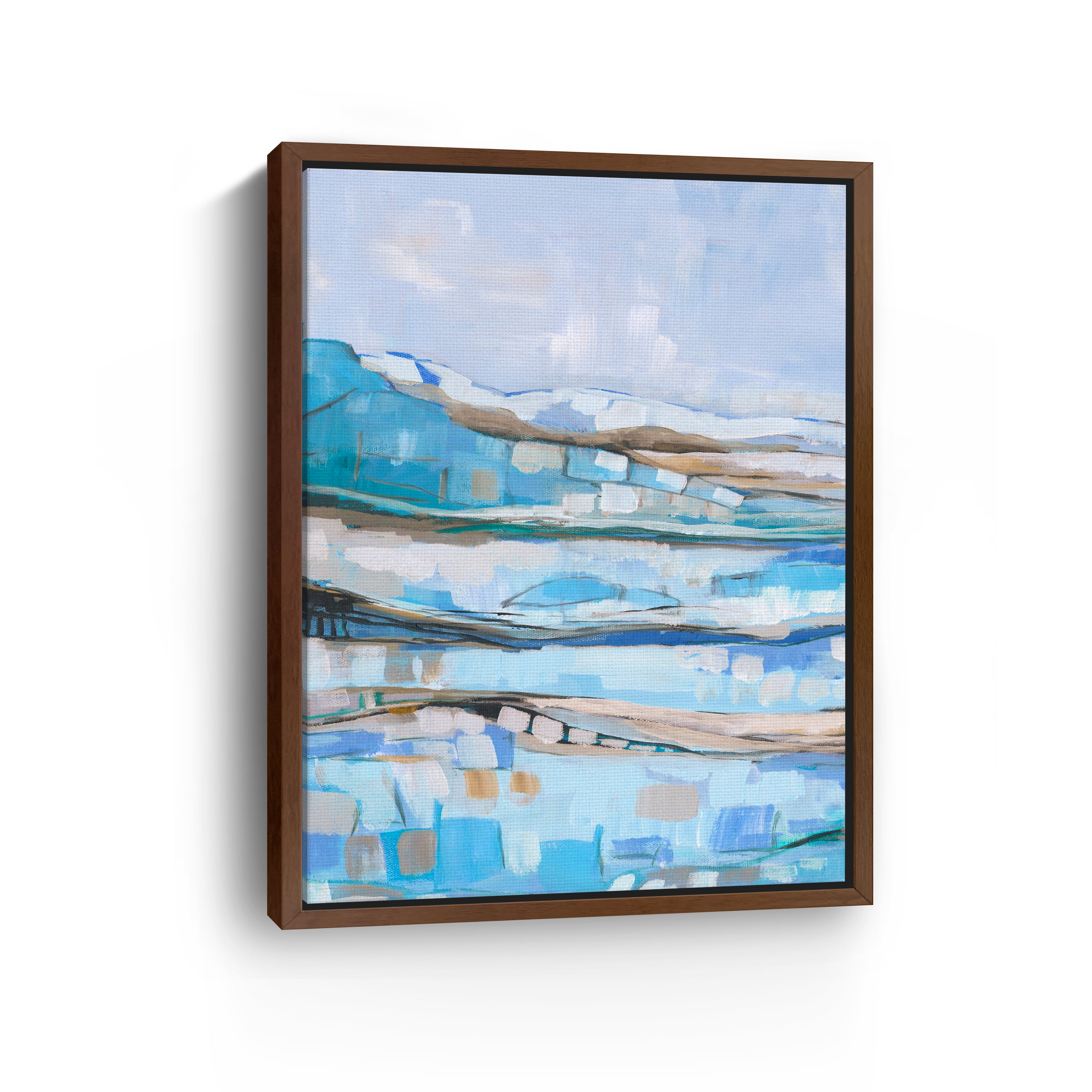 Abstract Echoes I Canvas Giclee