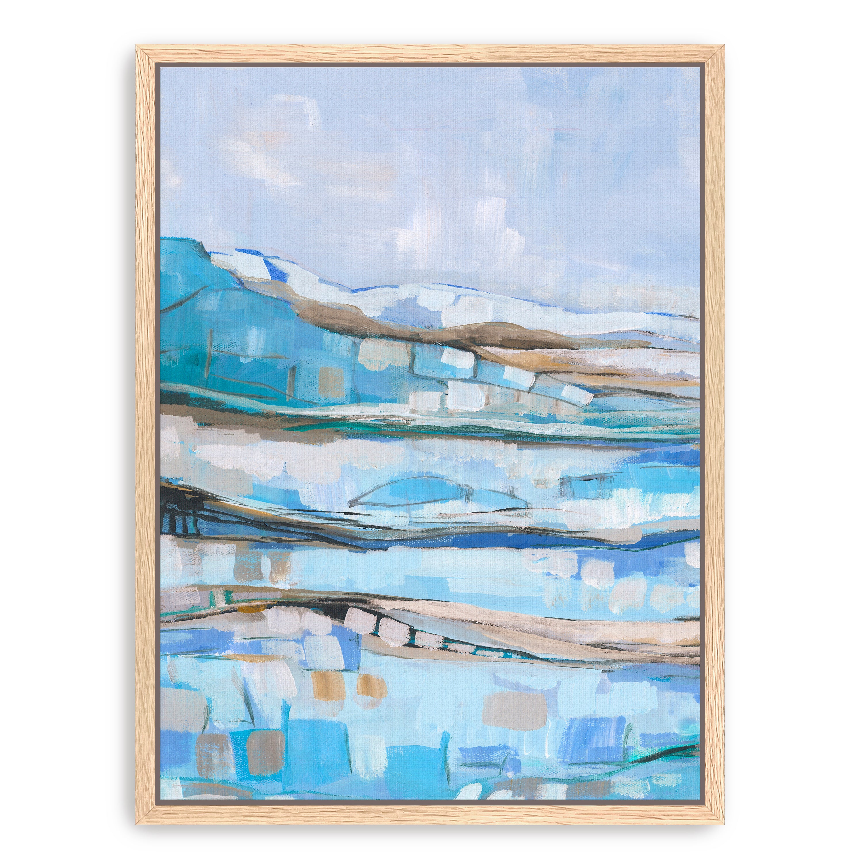 Abstract Echoes I Canvas Giclee