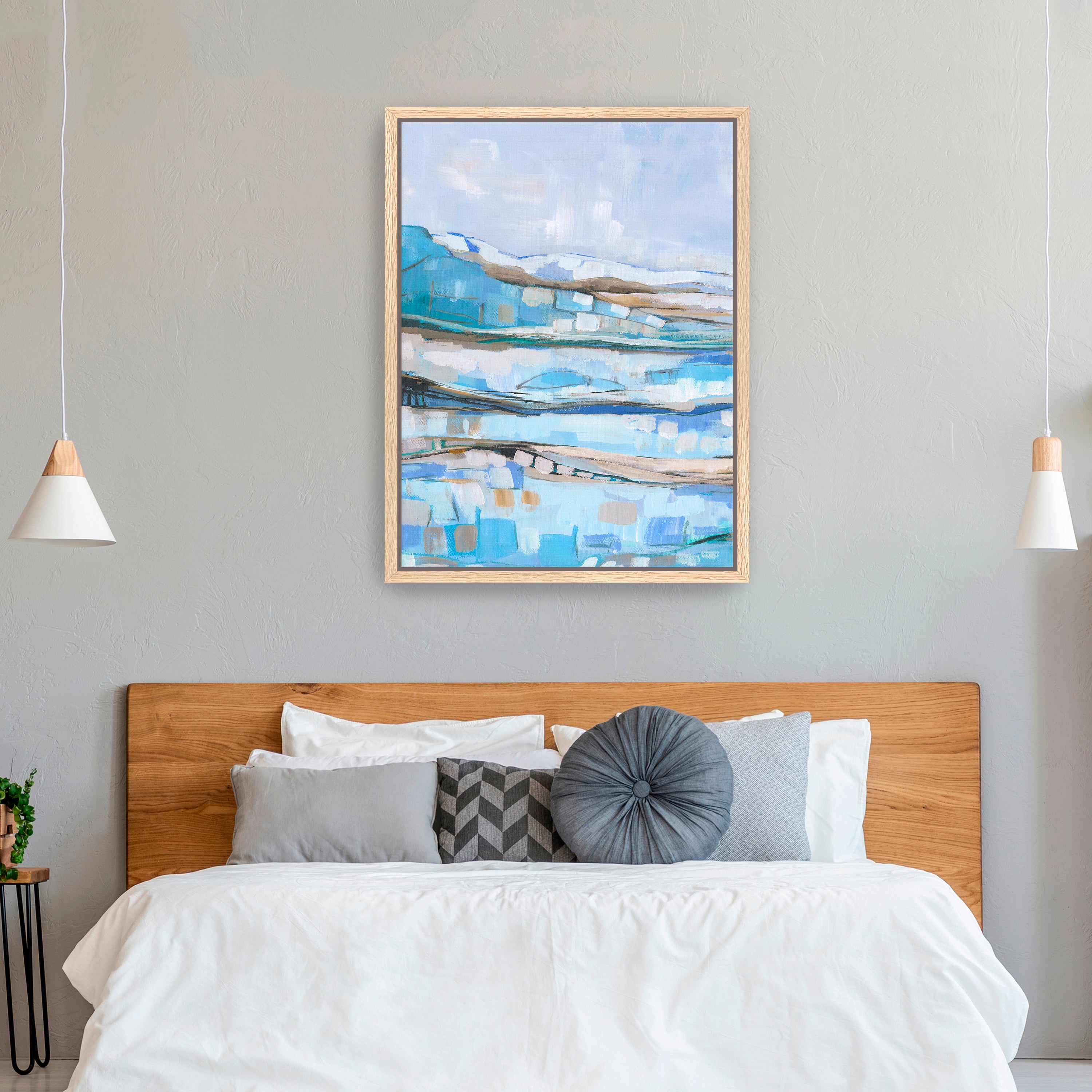 Abstract Echoes I Canvas Giclee