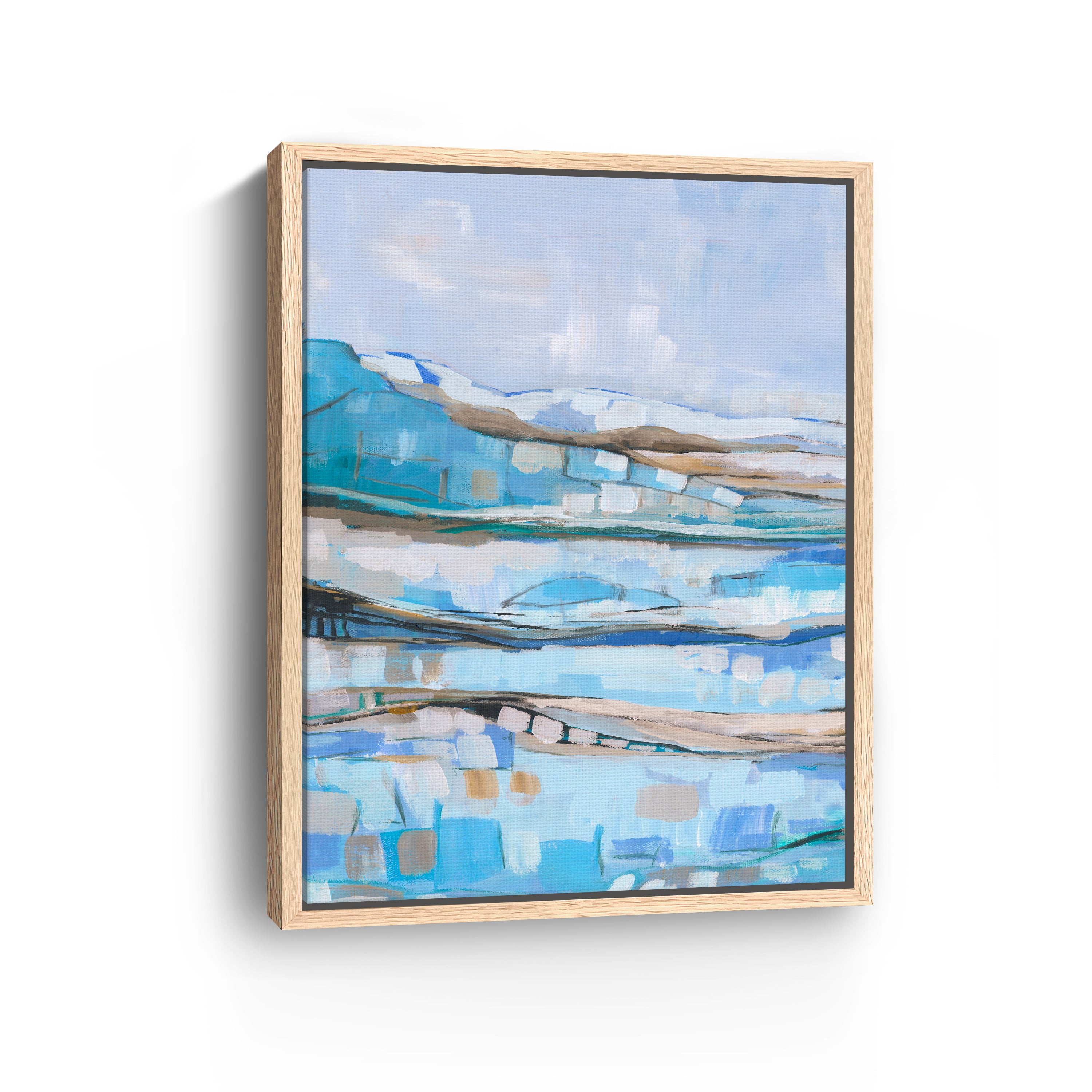 Abstract Echoes I Canvas Giclee