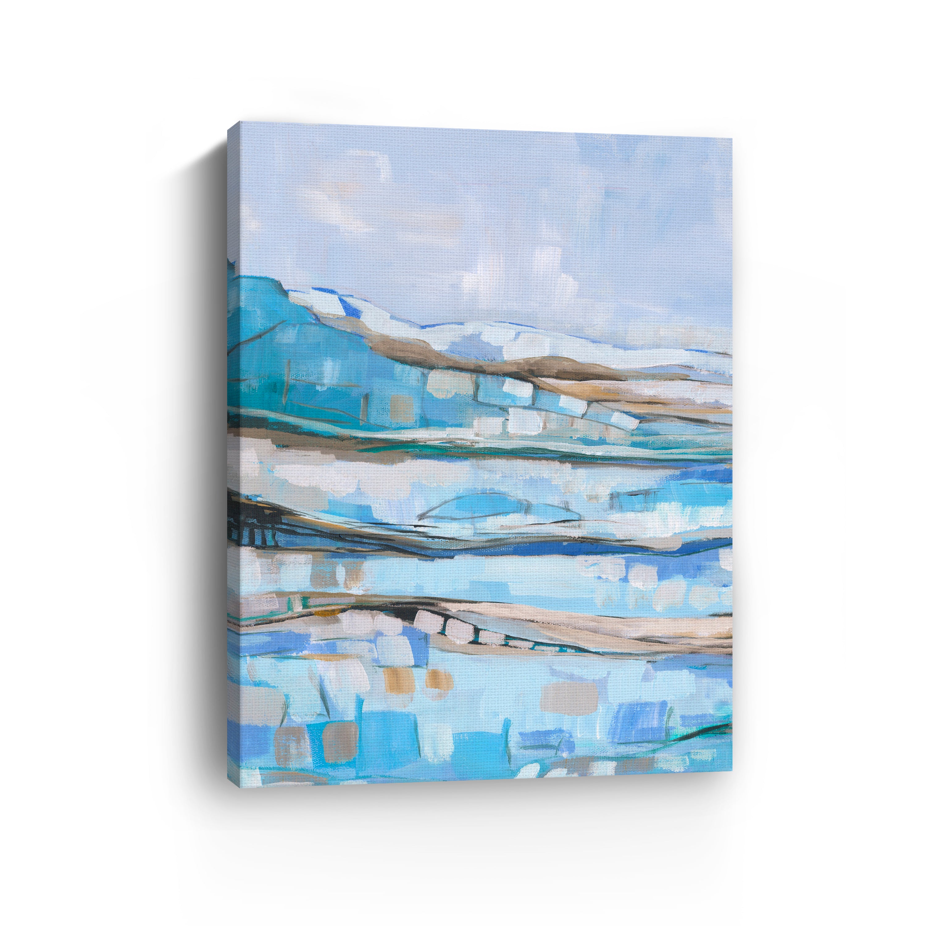 Abstract Echoes I Canvas Giclee