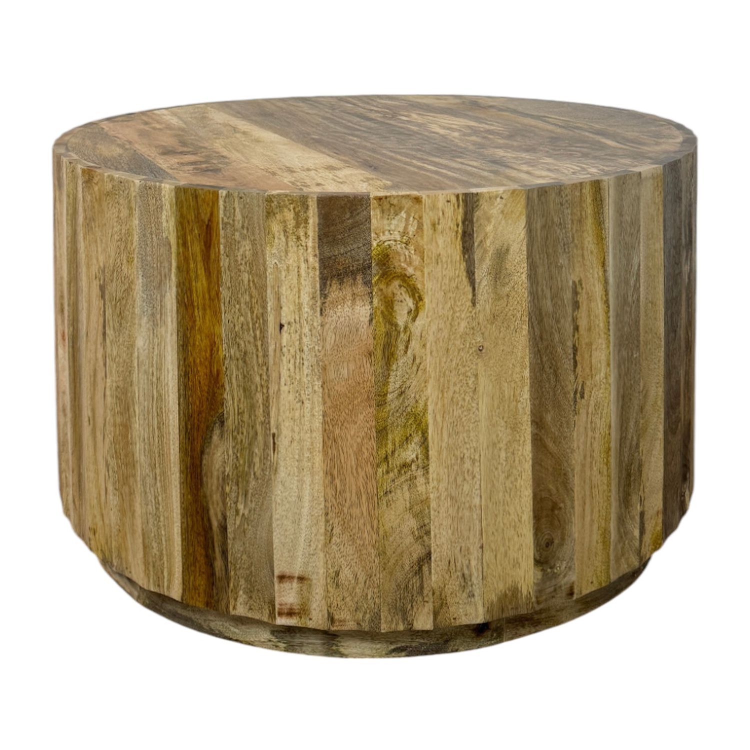 Vertical Groove Coffee Table