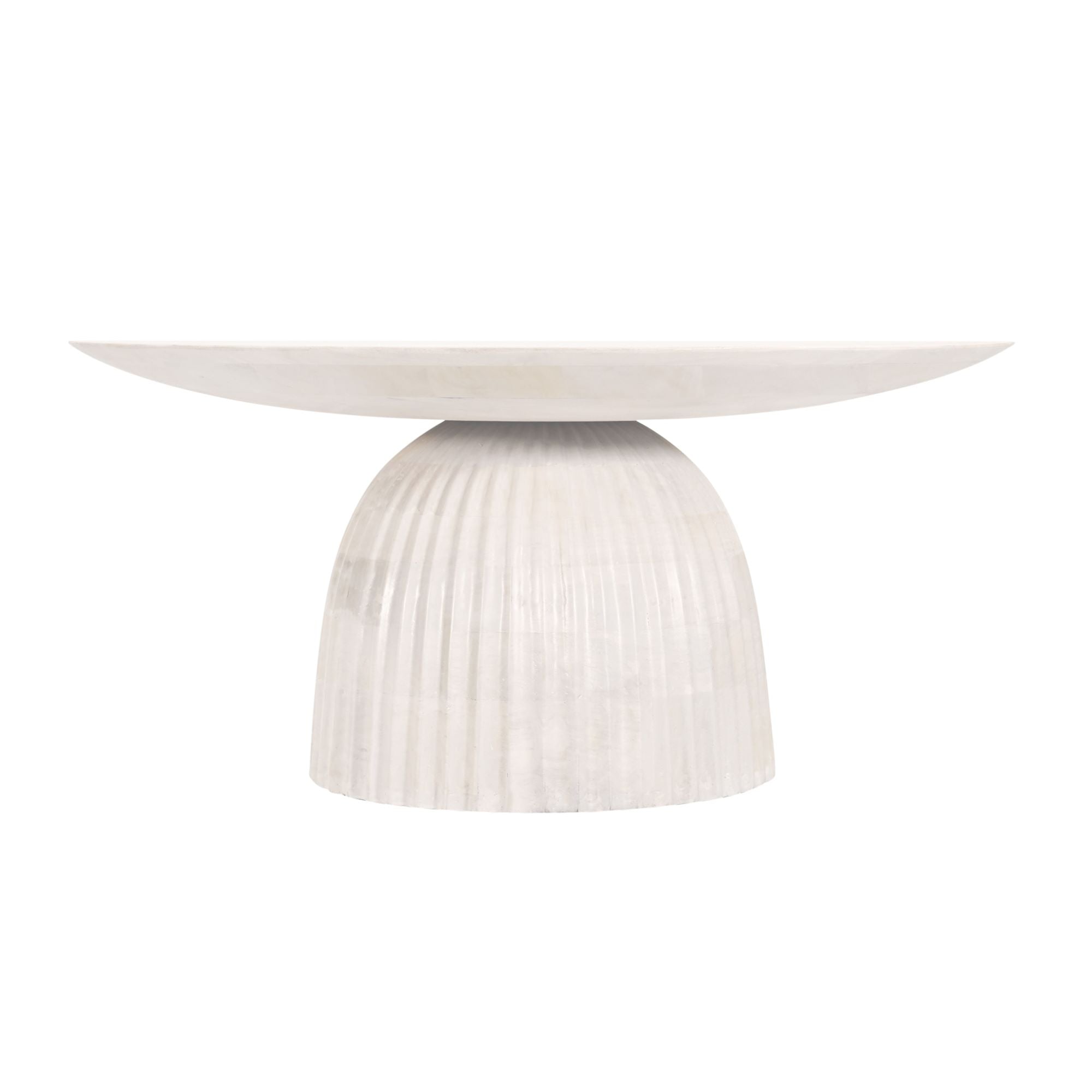 Clara Scalloped Base Coffee Table