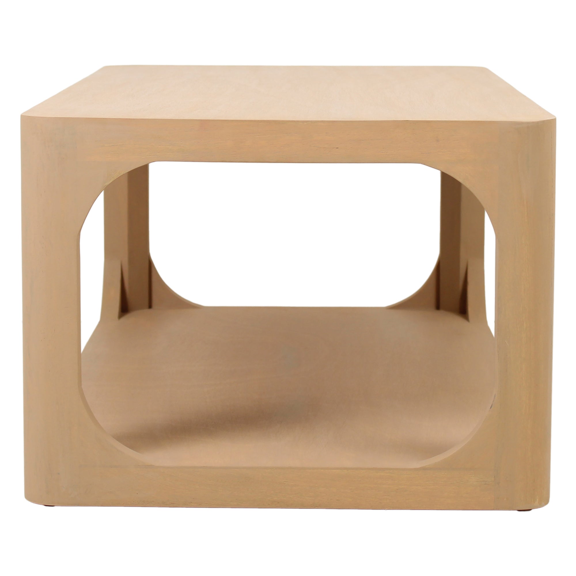 Veronica 42"W Mango Wood Coffee Table