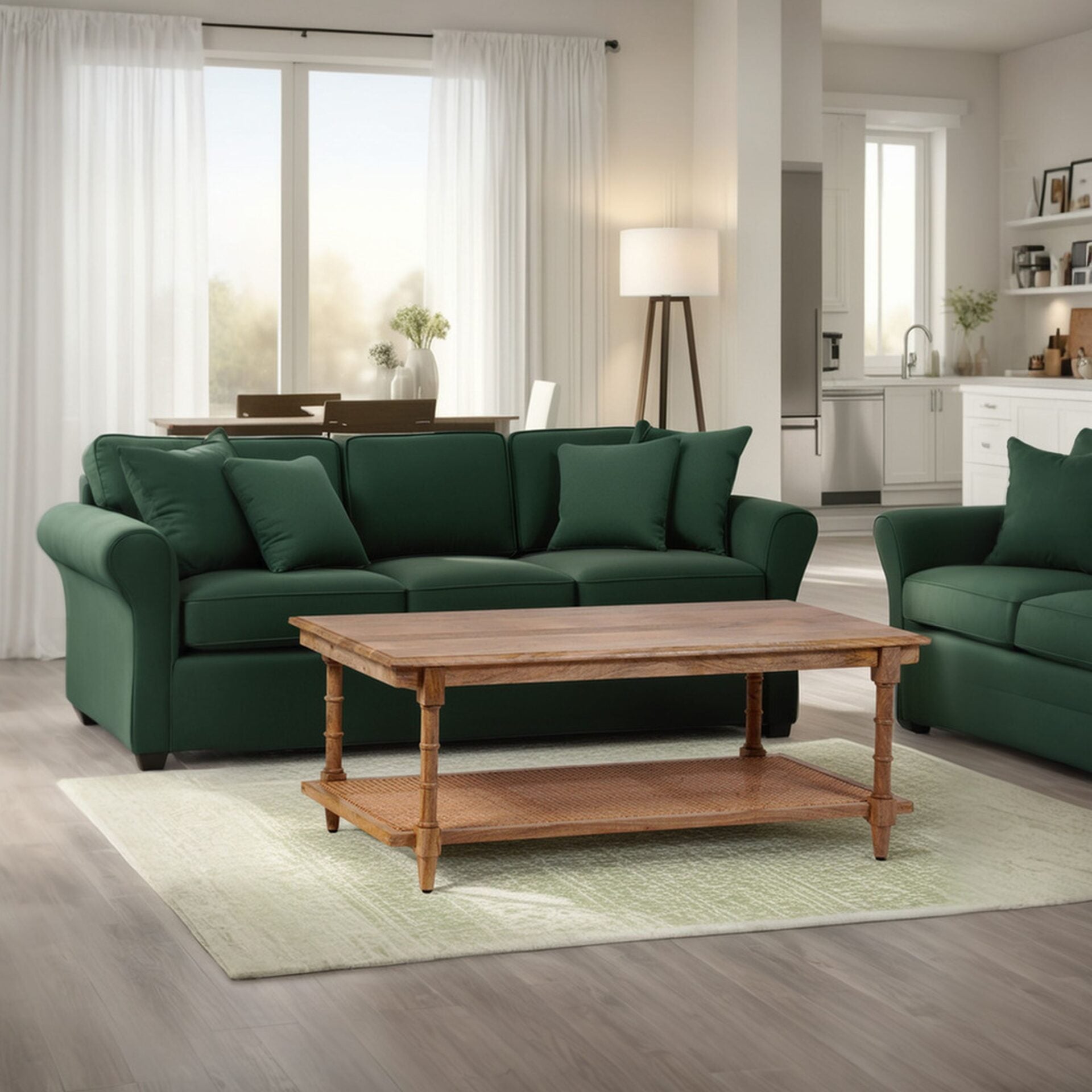 Chesterfield Mango Wood Coffee Table