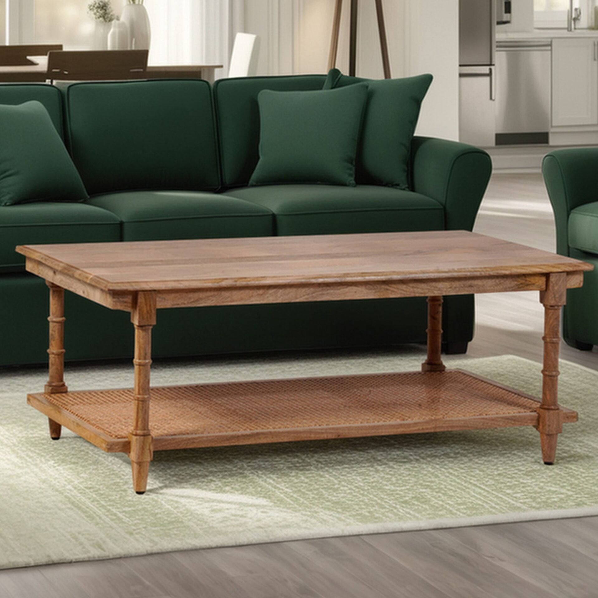 Chesterfield Mango Wood Coffee Table