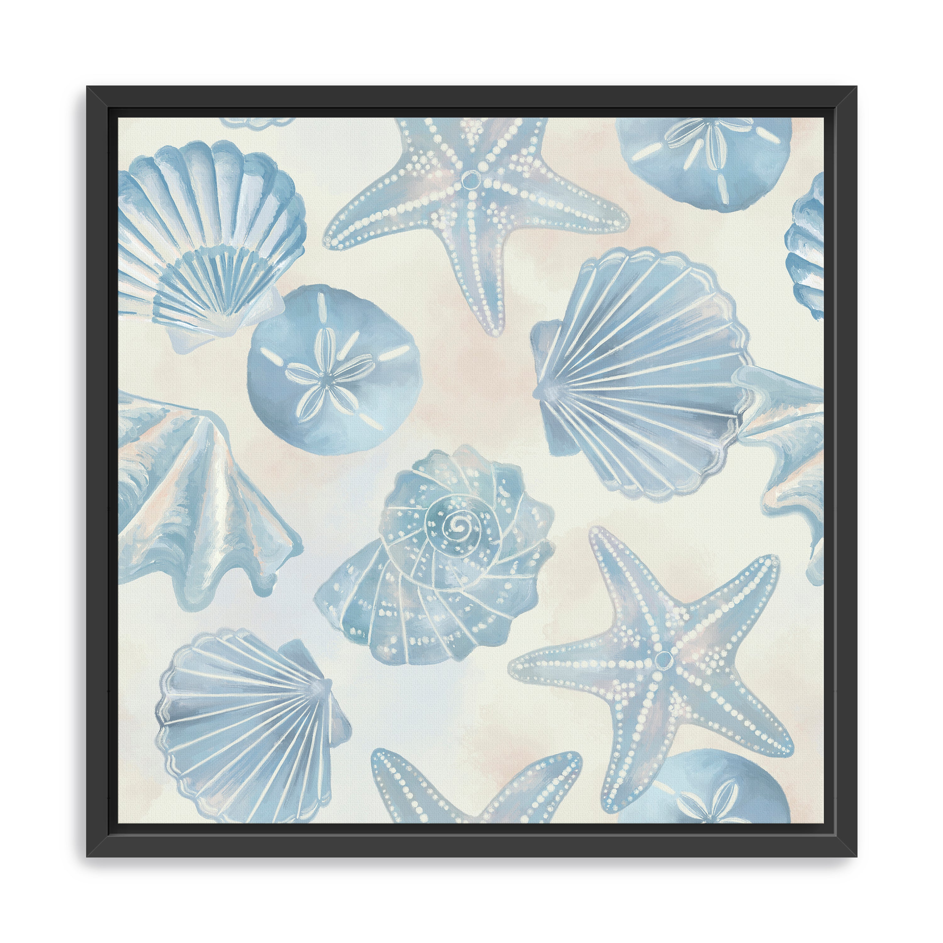 Tossed Shells Canvas Giclee