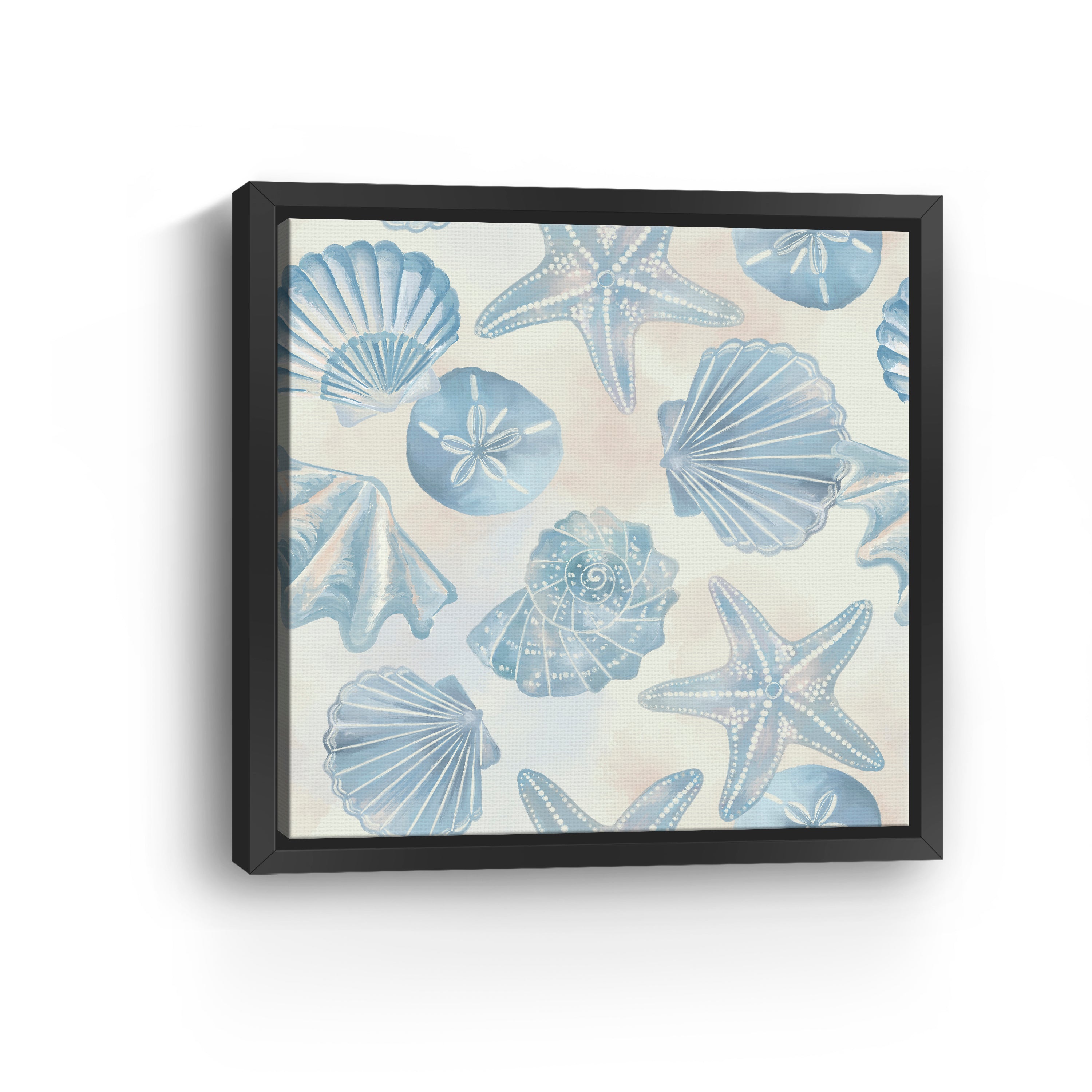 Tossed Shells Canvas Giclee