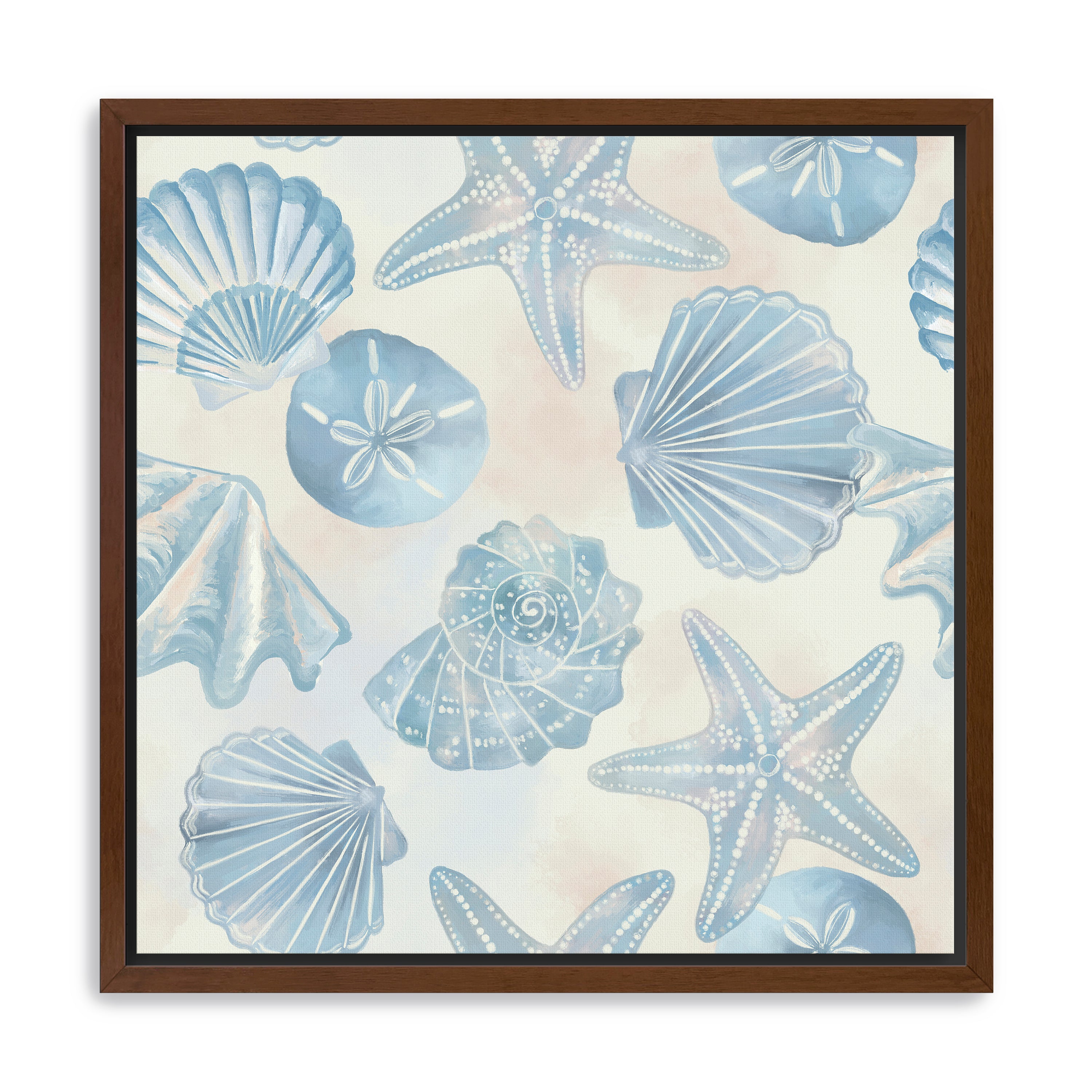 Tossed Shells Canvas Giclee