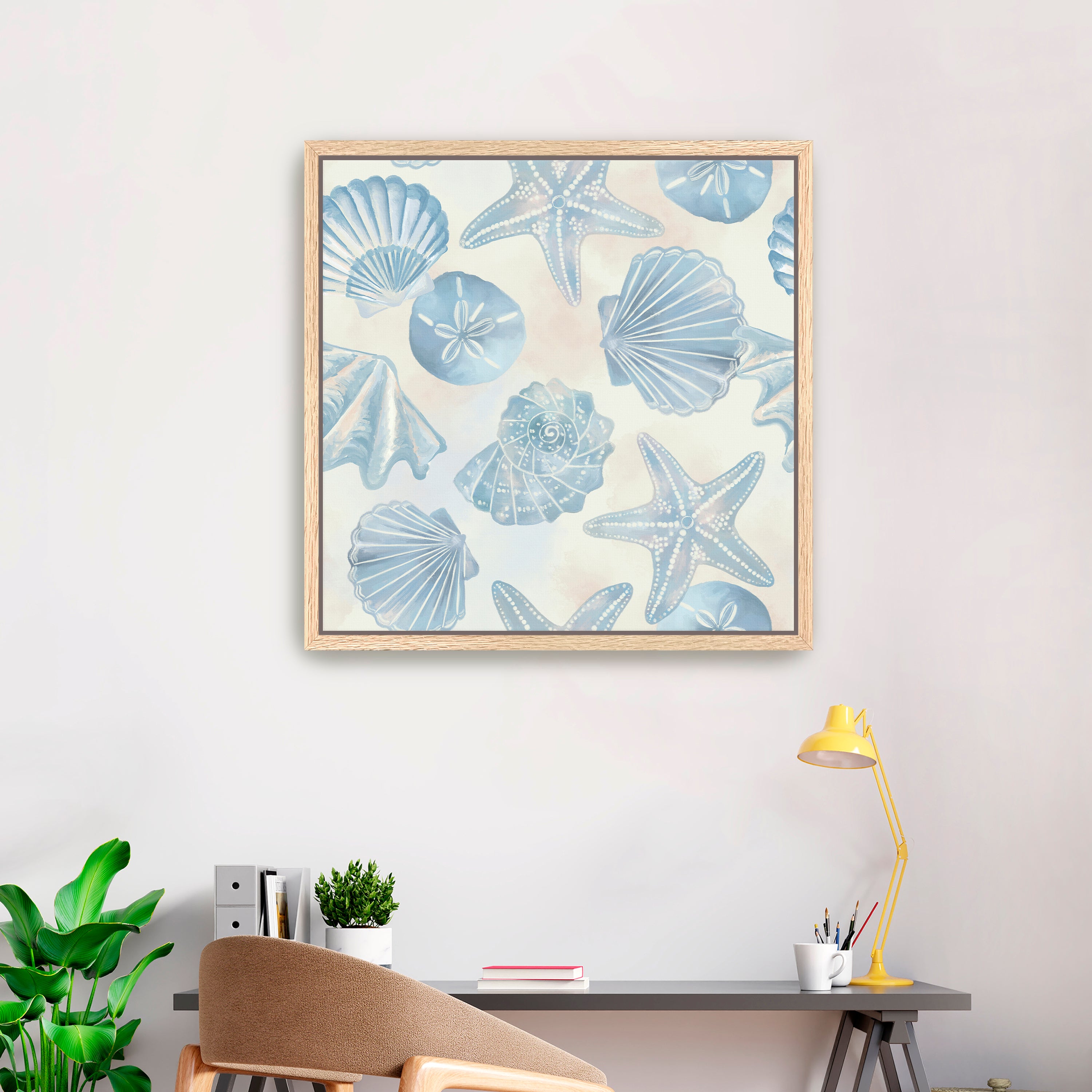 Tossed Shells Canvas Giclee