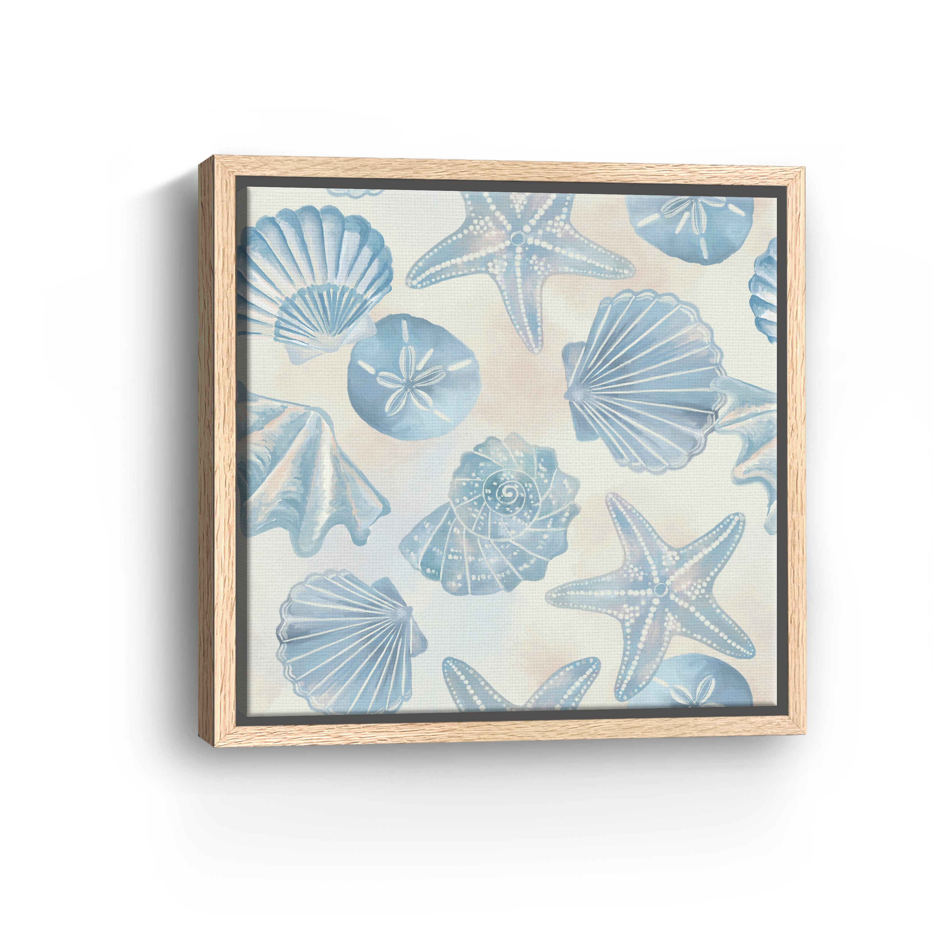 Tossed Shells Canvas Giclee