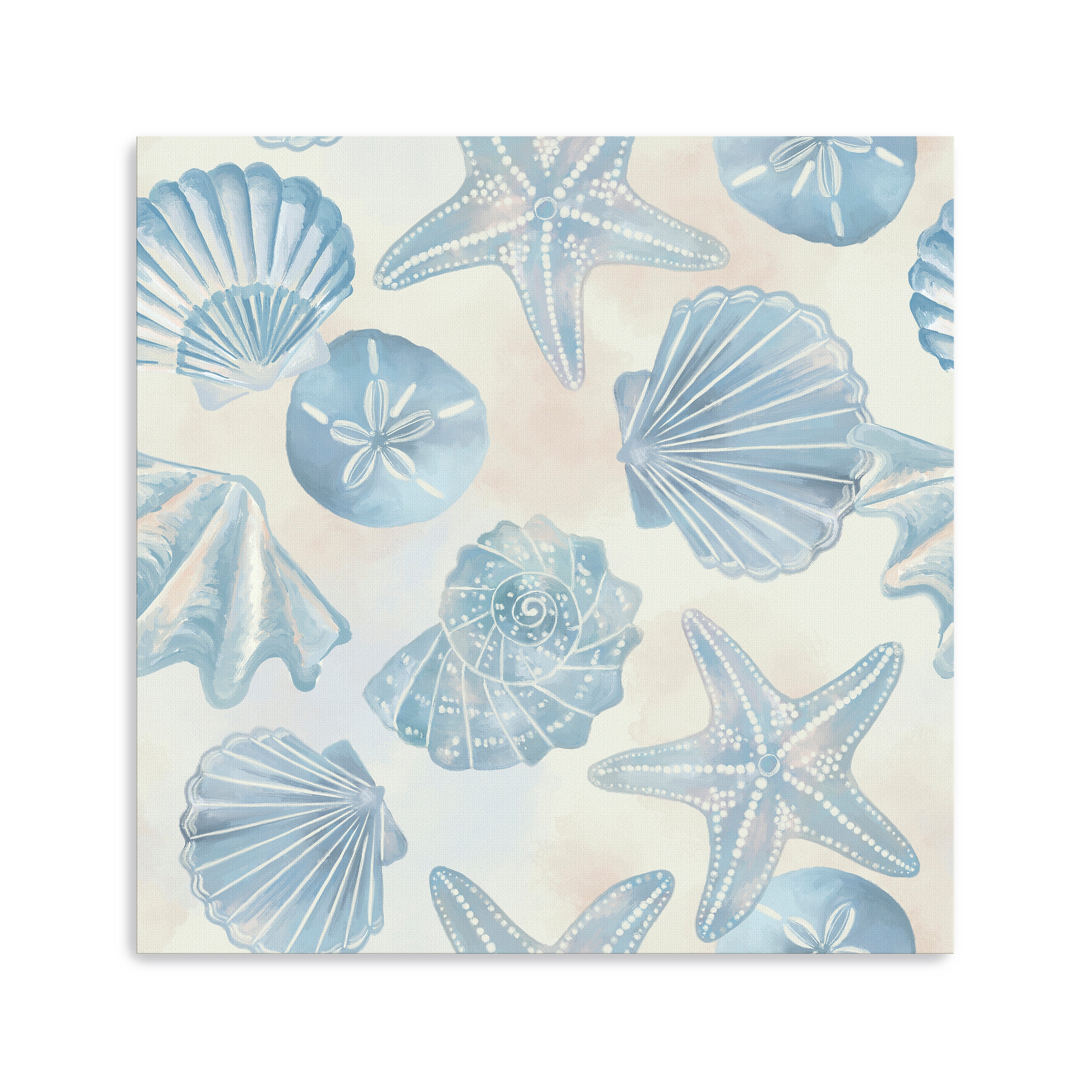 Tossed Shells Canvas Giclee