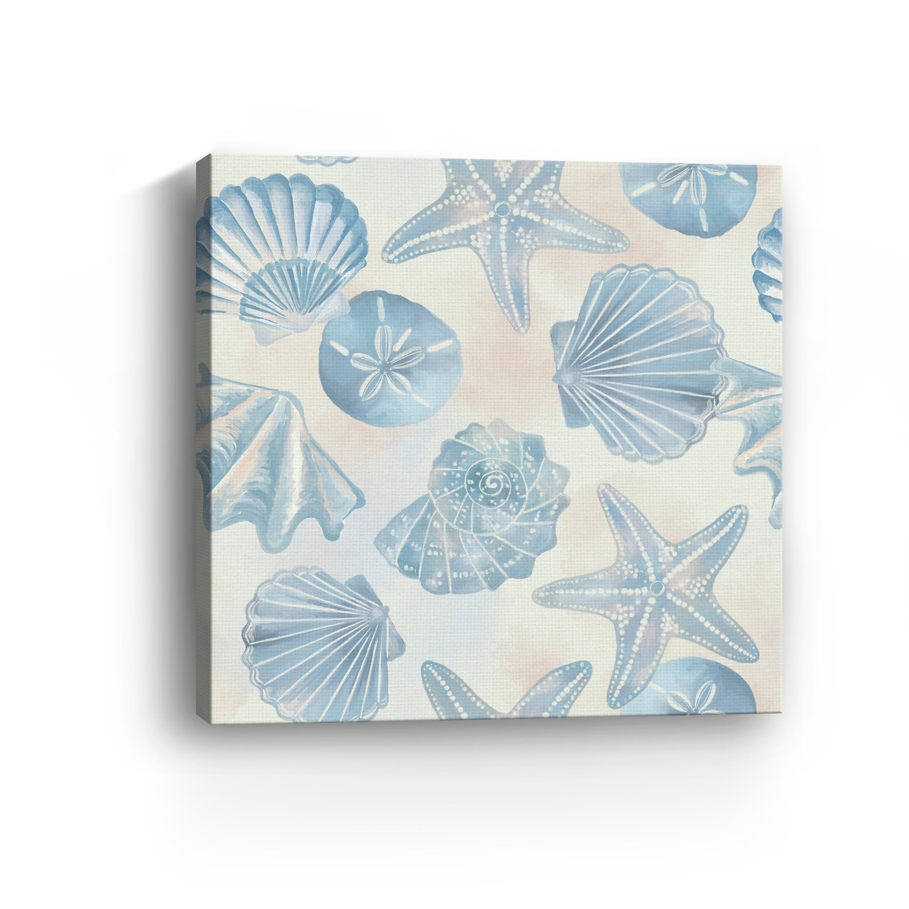 Tossed Shells Canvas Giclee