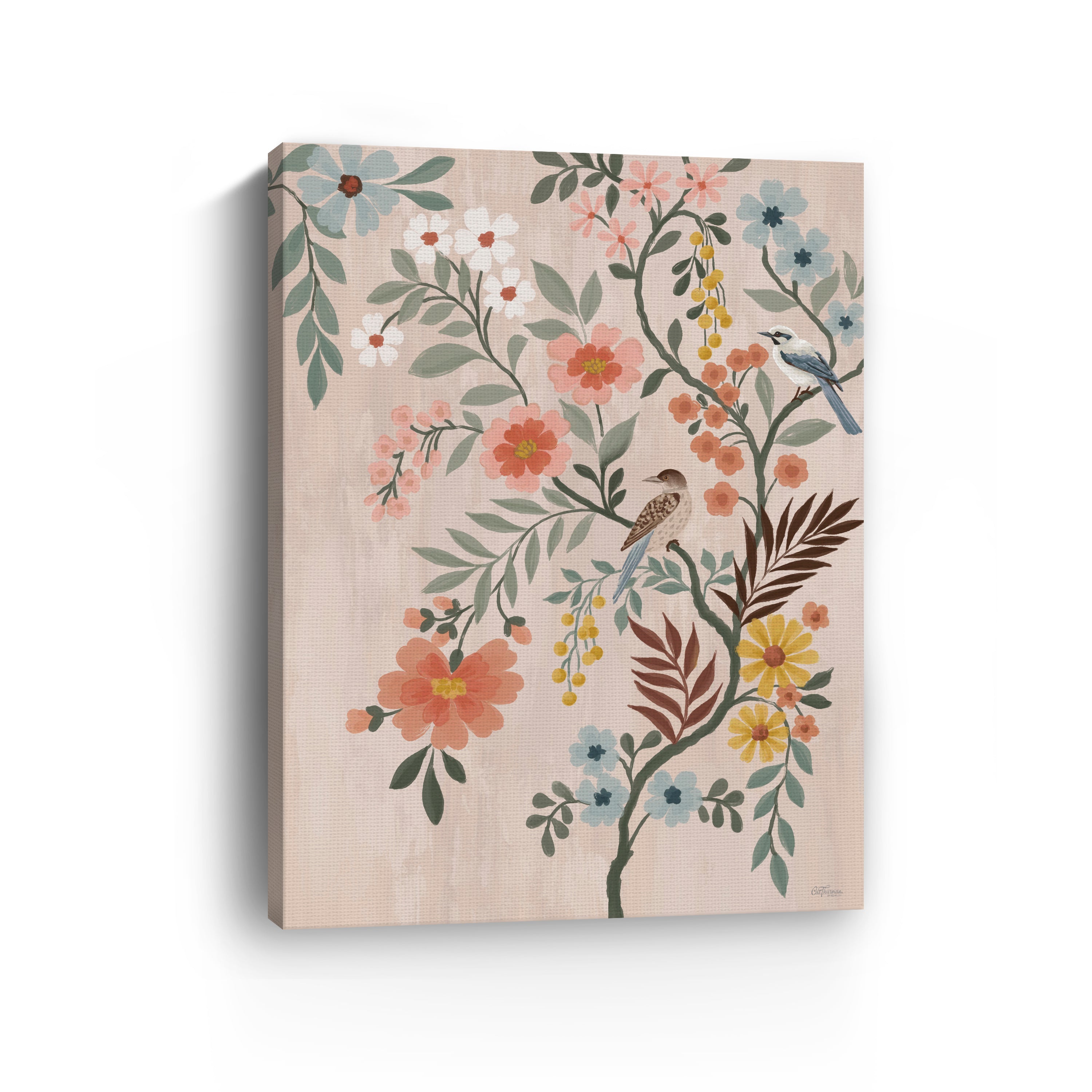 Modern Chinoiserie Canvas Giclee