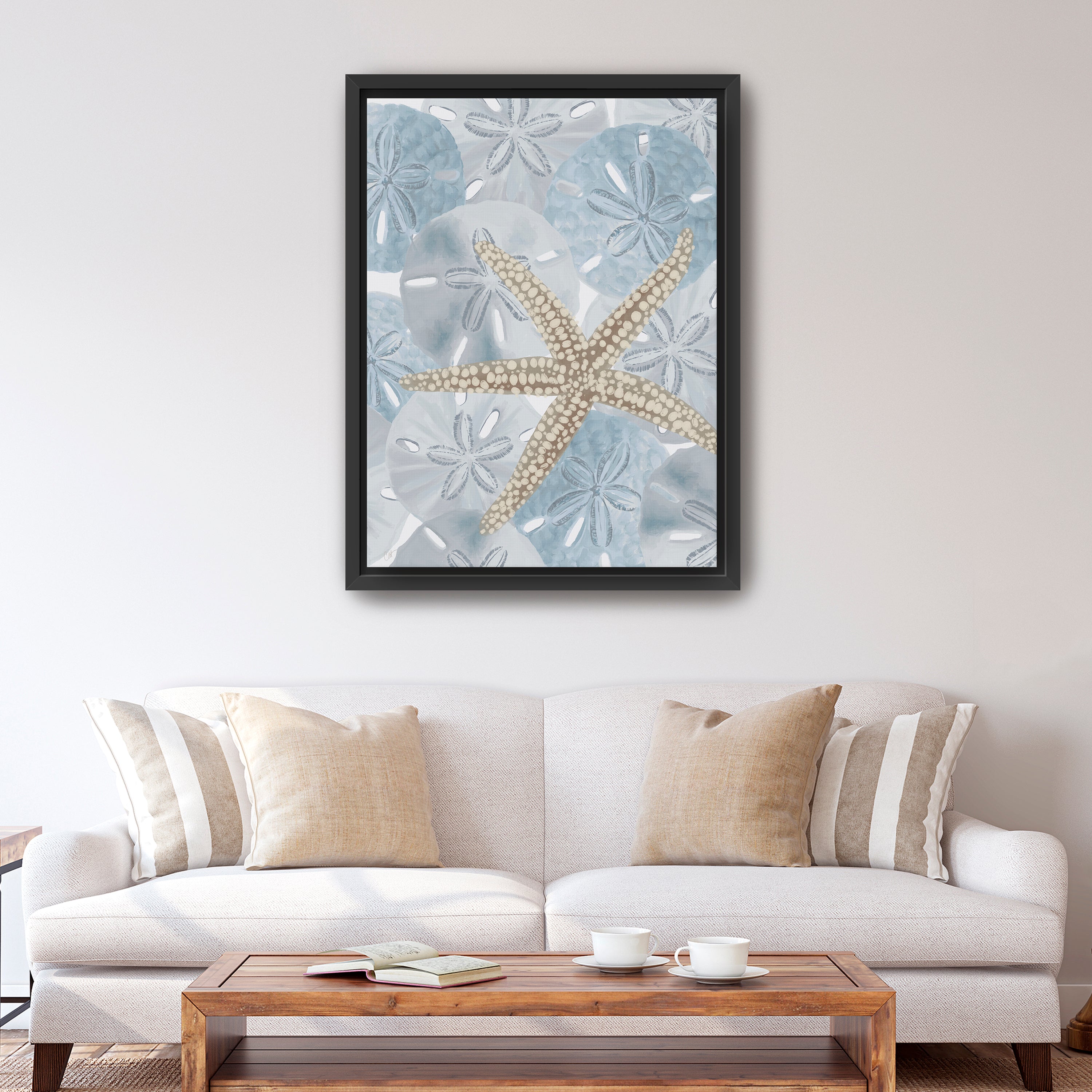 Ocean Floor Duo Canvas Giclee