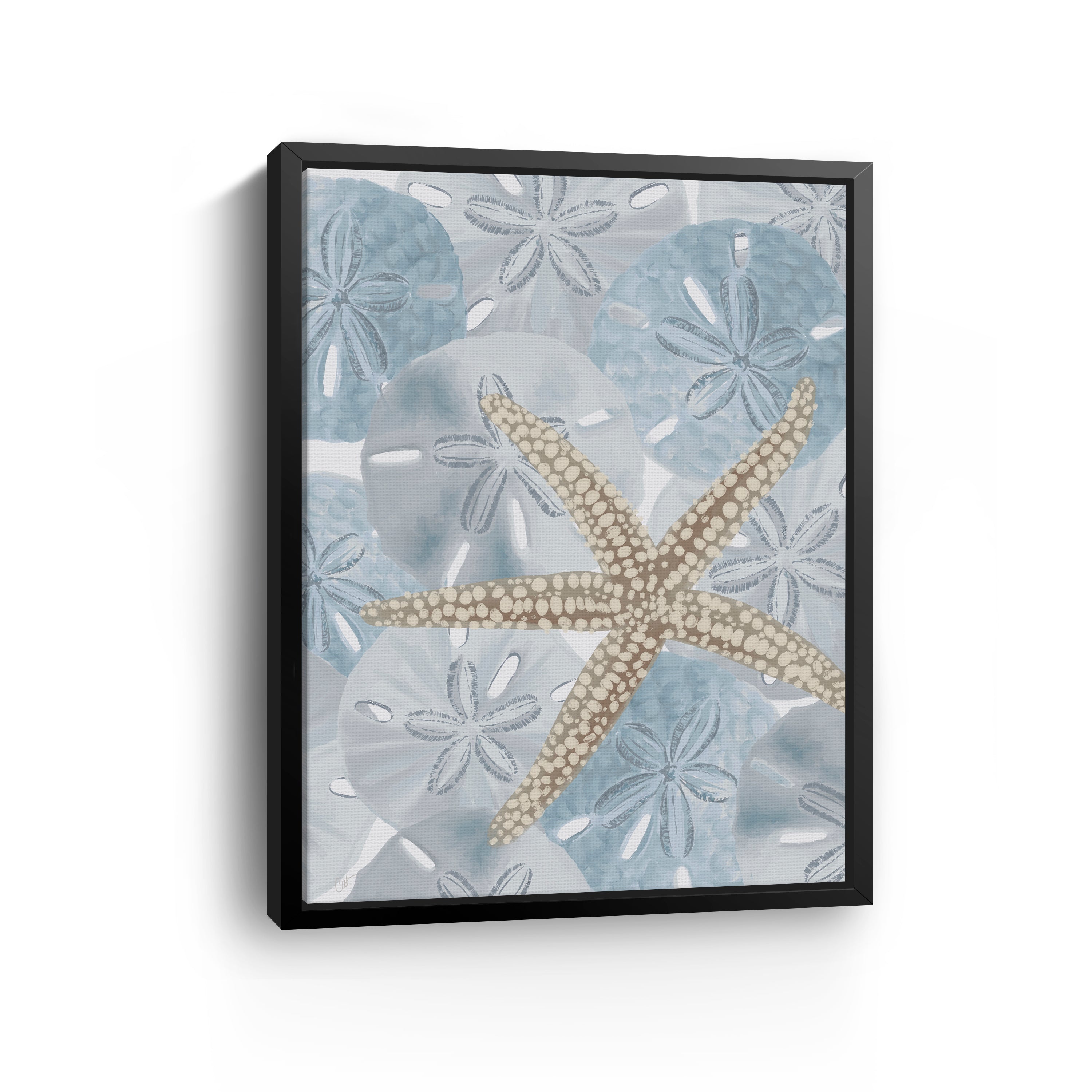 Ocean Floor Duo Canvas Giclee