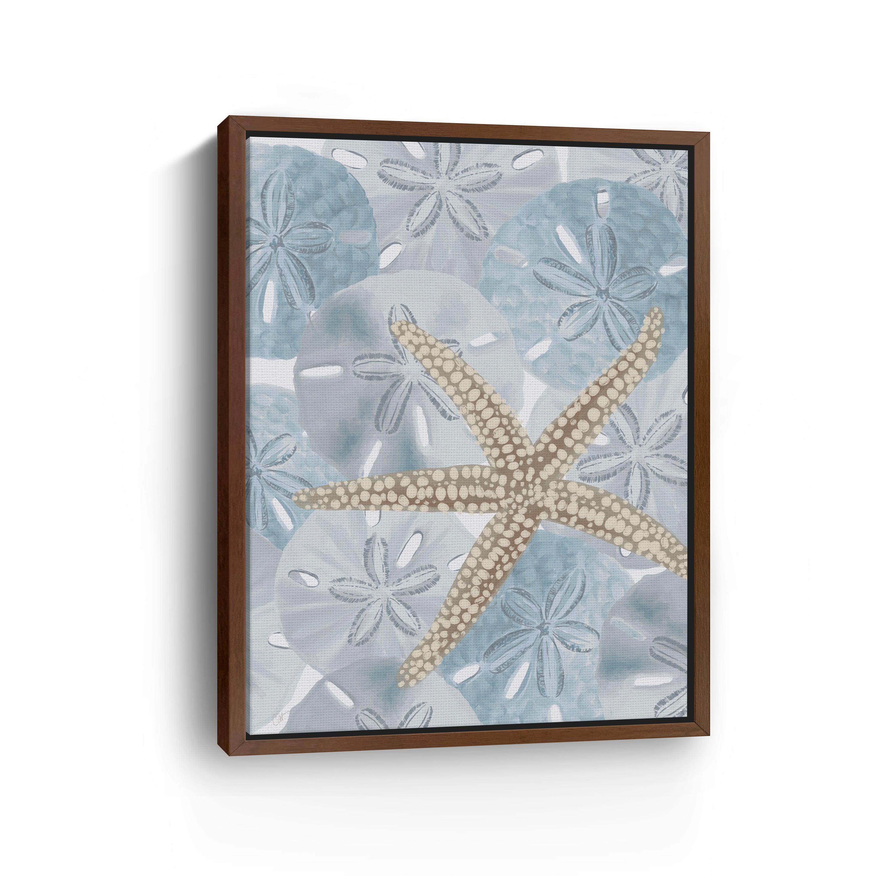 Ocean Floor Duo Canvas Giclee