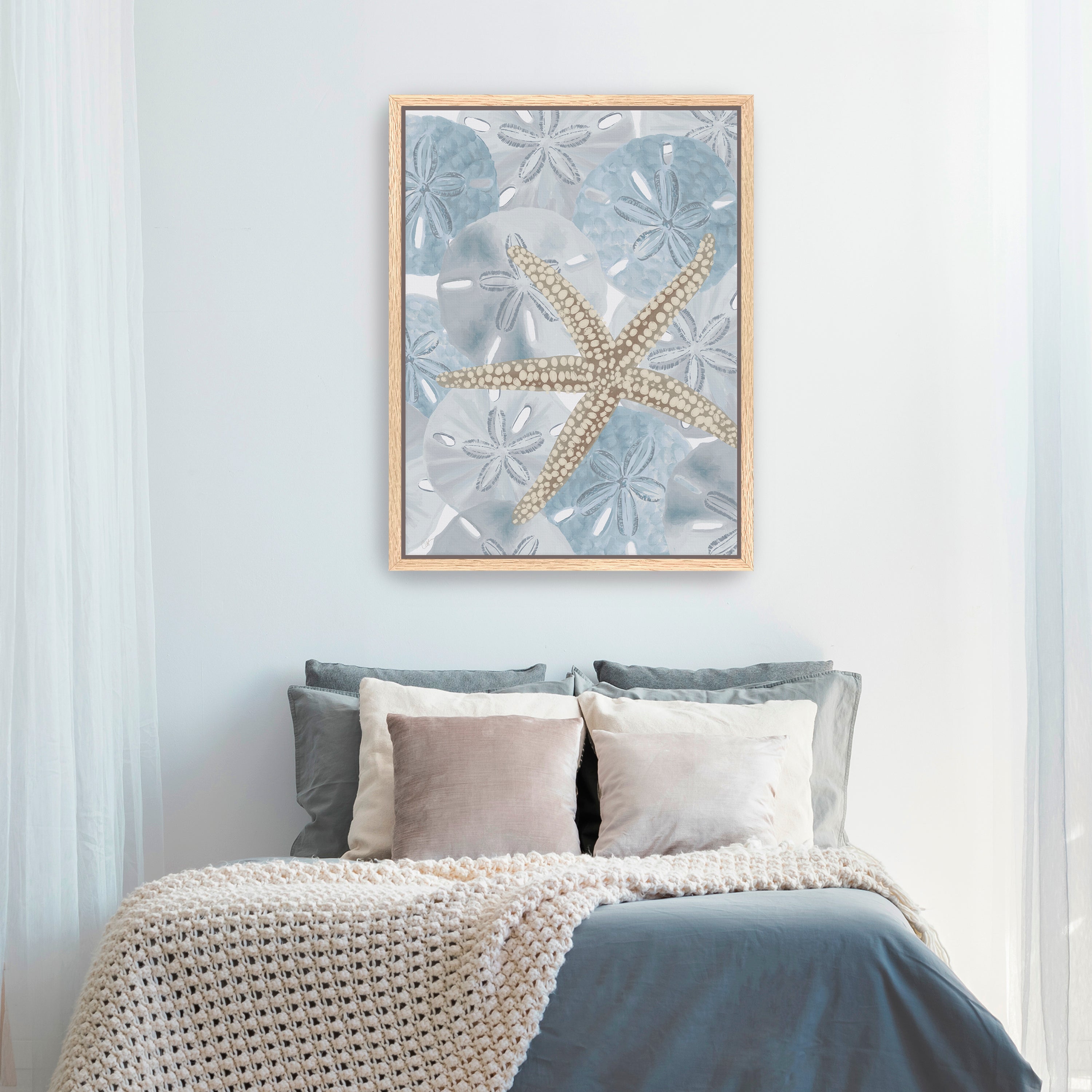 Ocean Floor Duo Canvas Giclee