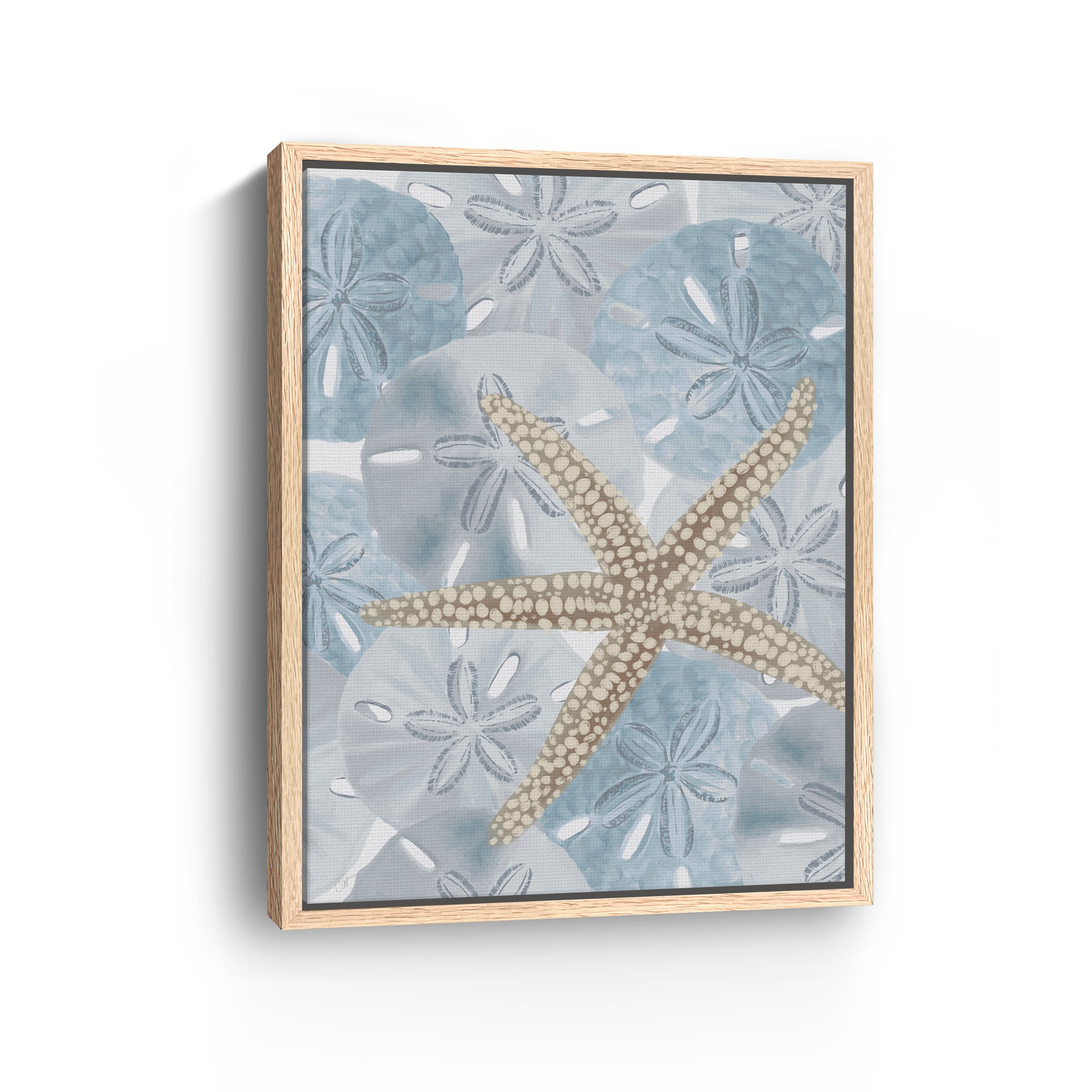 Ocean Floor Duo Canvas Giclee