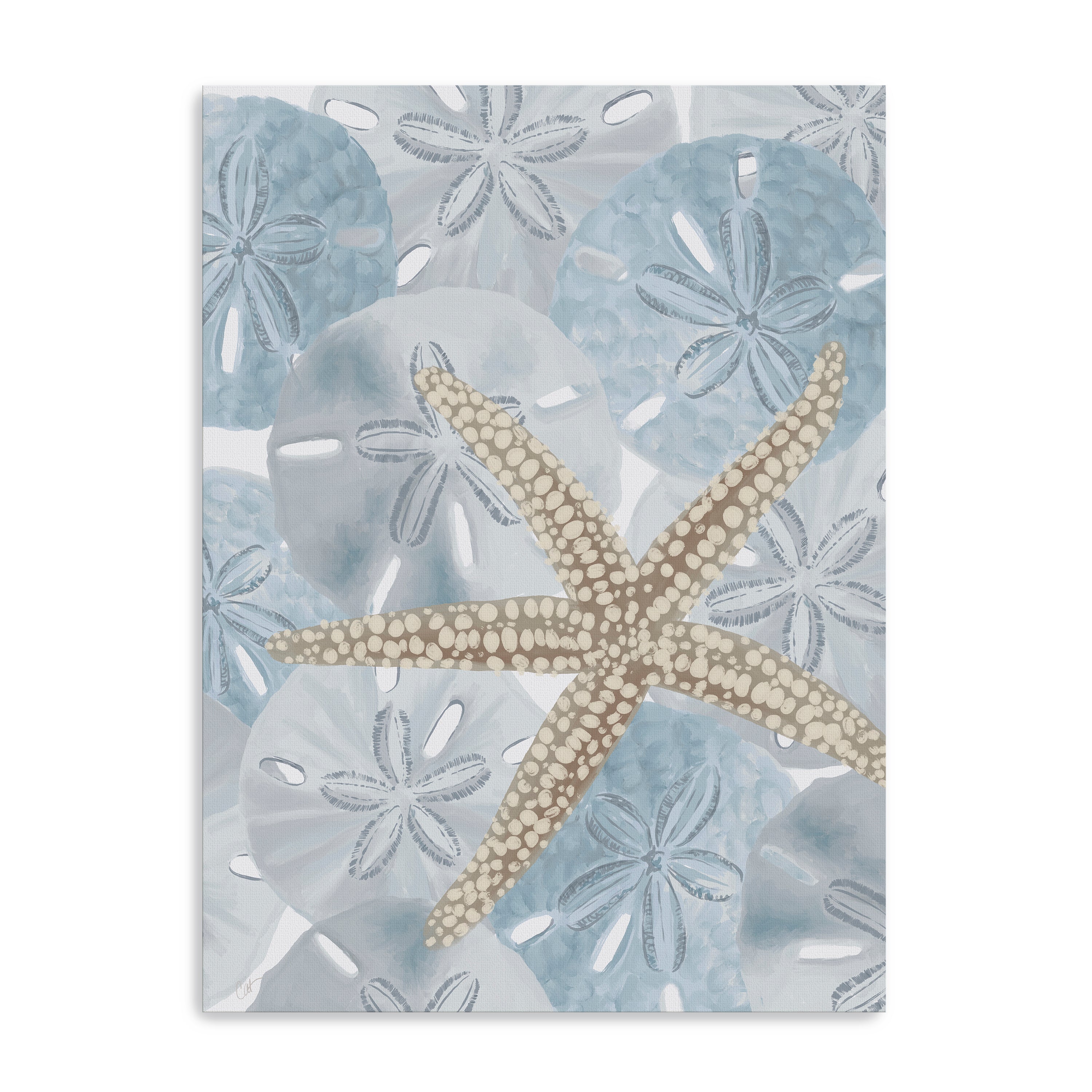 Ocean Floor Duo Canvas Giclee