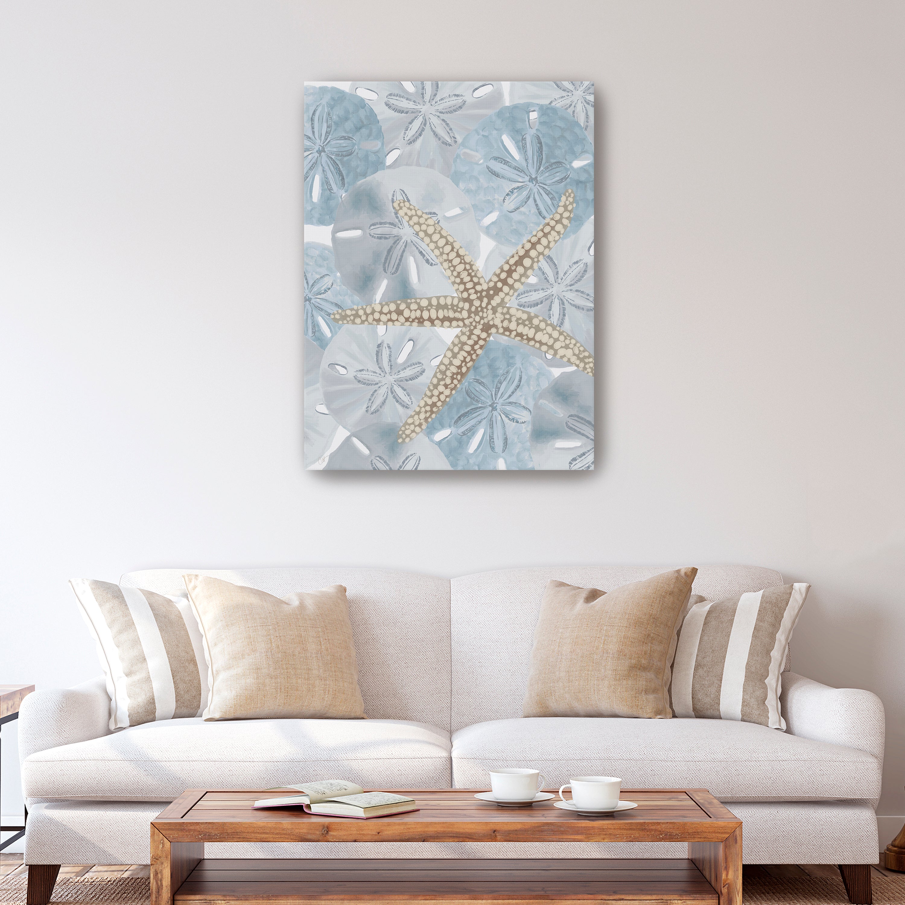 Ocean Floor Duo Canvas Giclee