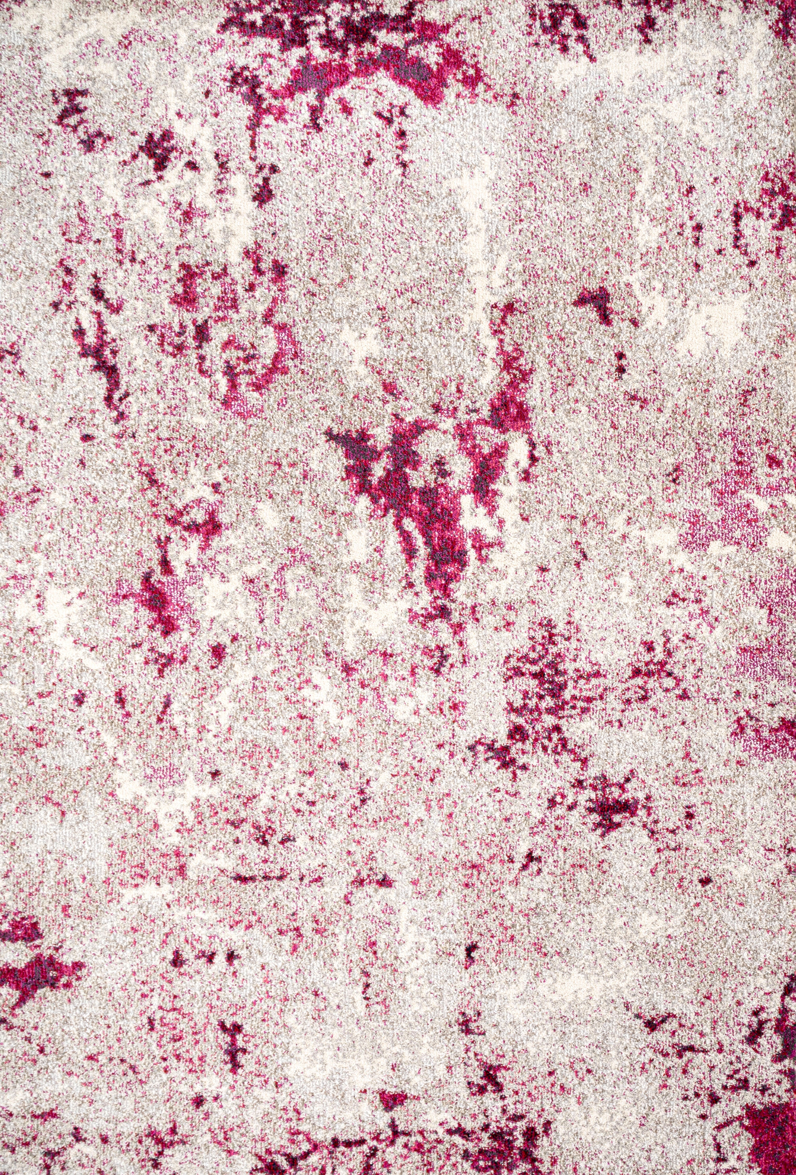 Contemporary POP Burnout Modern Abstract Vintage Faded Area Rug