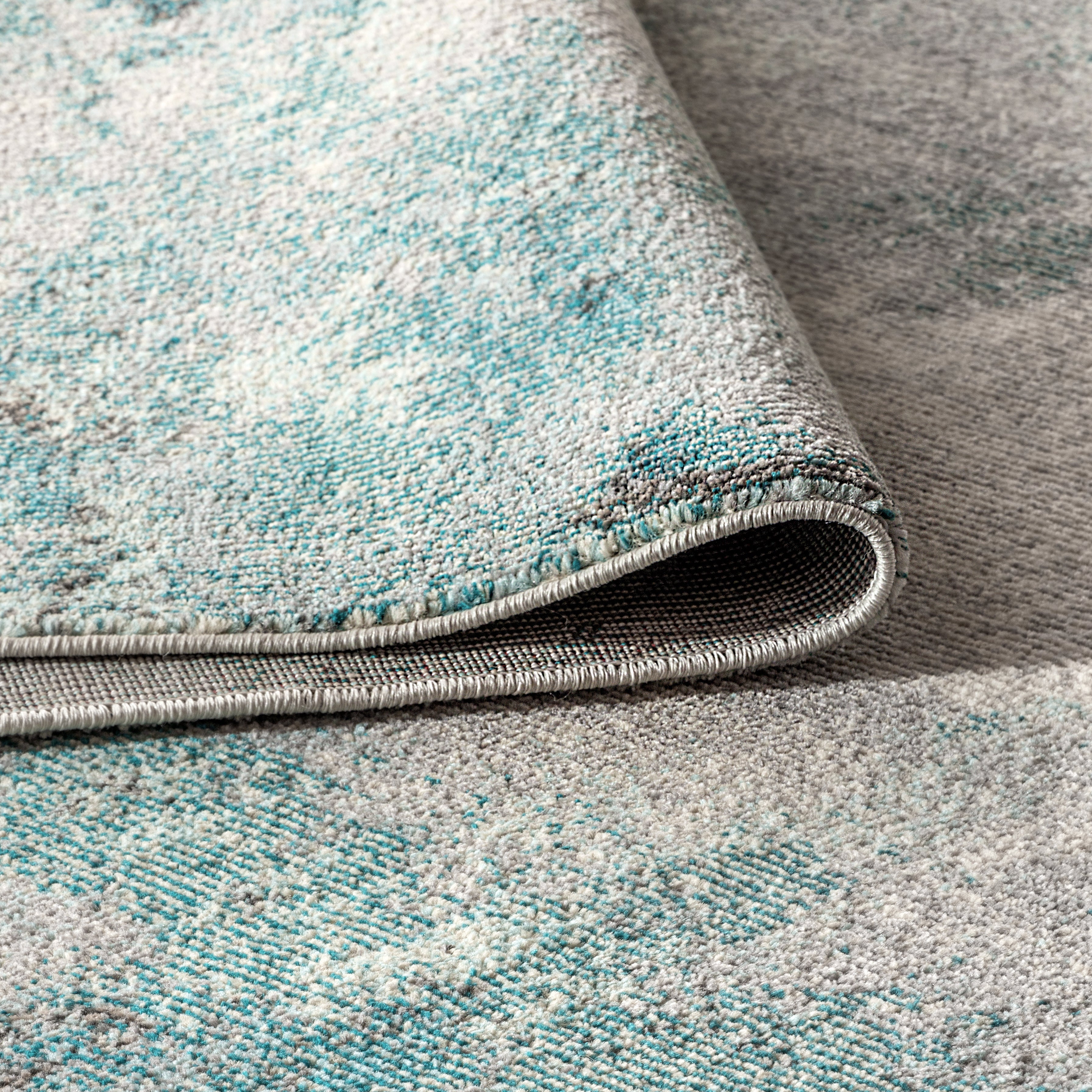 Contemporary POP Brushstroke Modern Abstract Vintage Area Rug