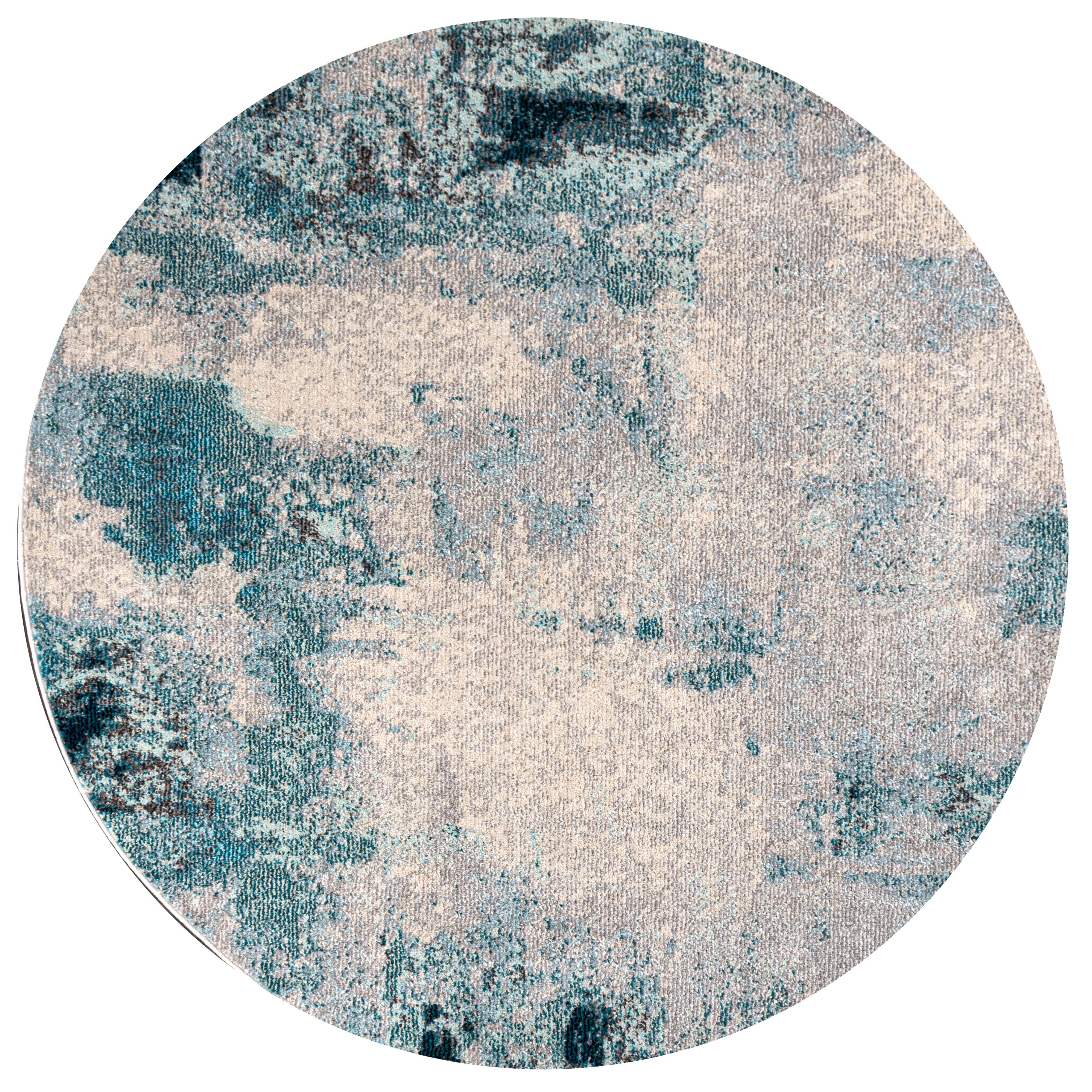 Contemporary POP Brushstroke Modern Abstract Vintage Area Rug