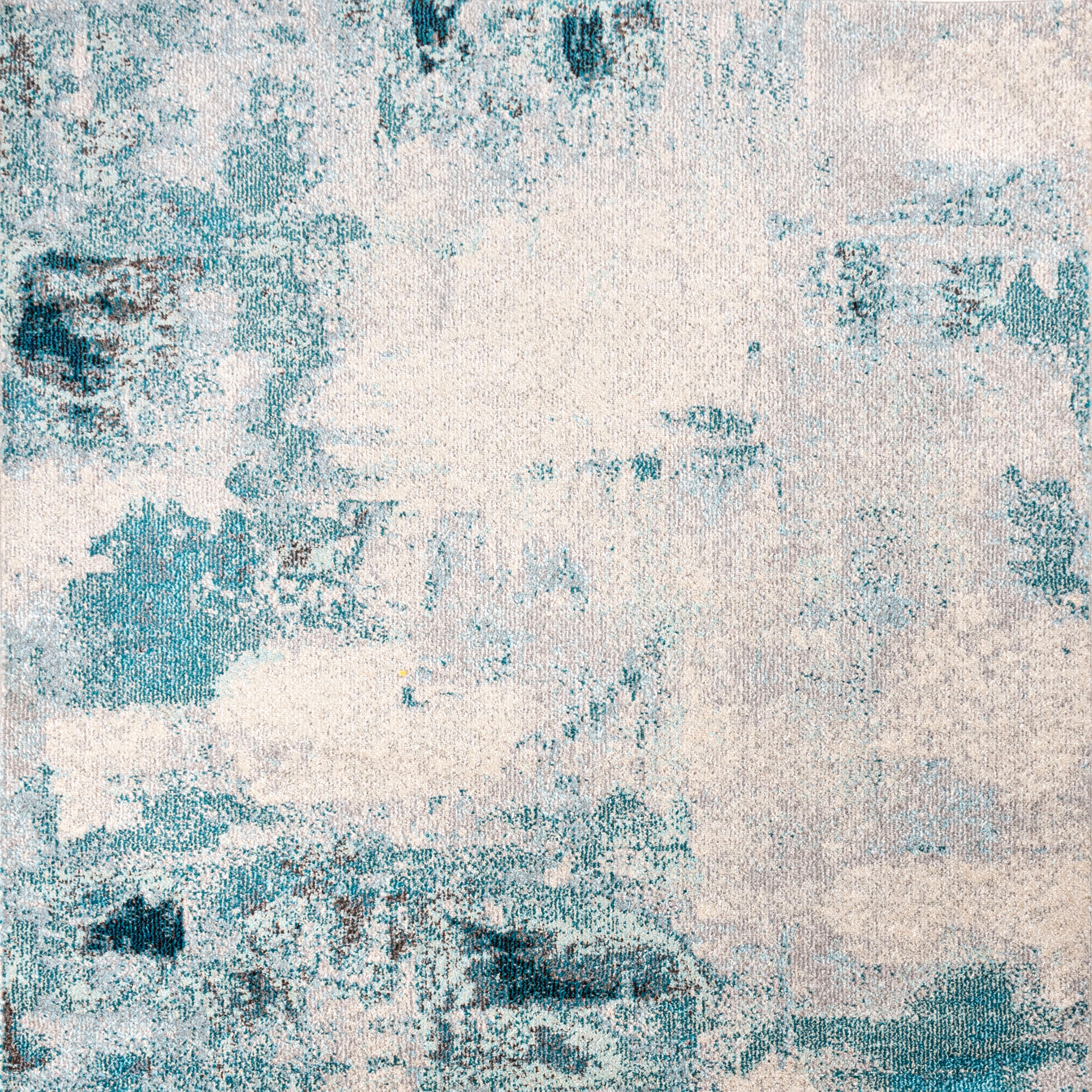 Contemporary POP Brushstroke Modern Abstract Vintage Area Rug