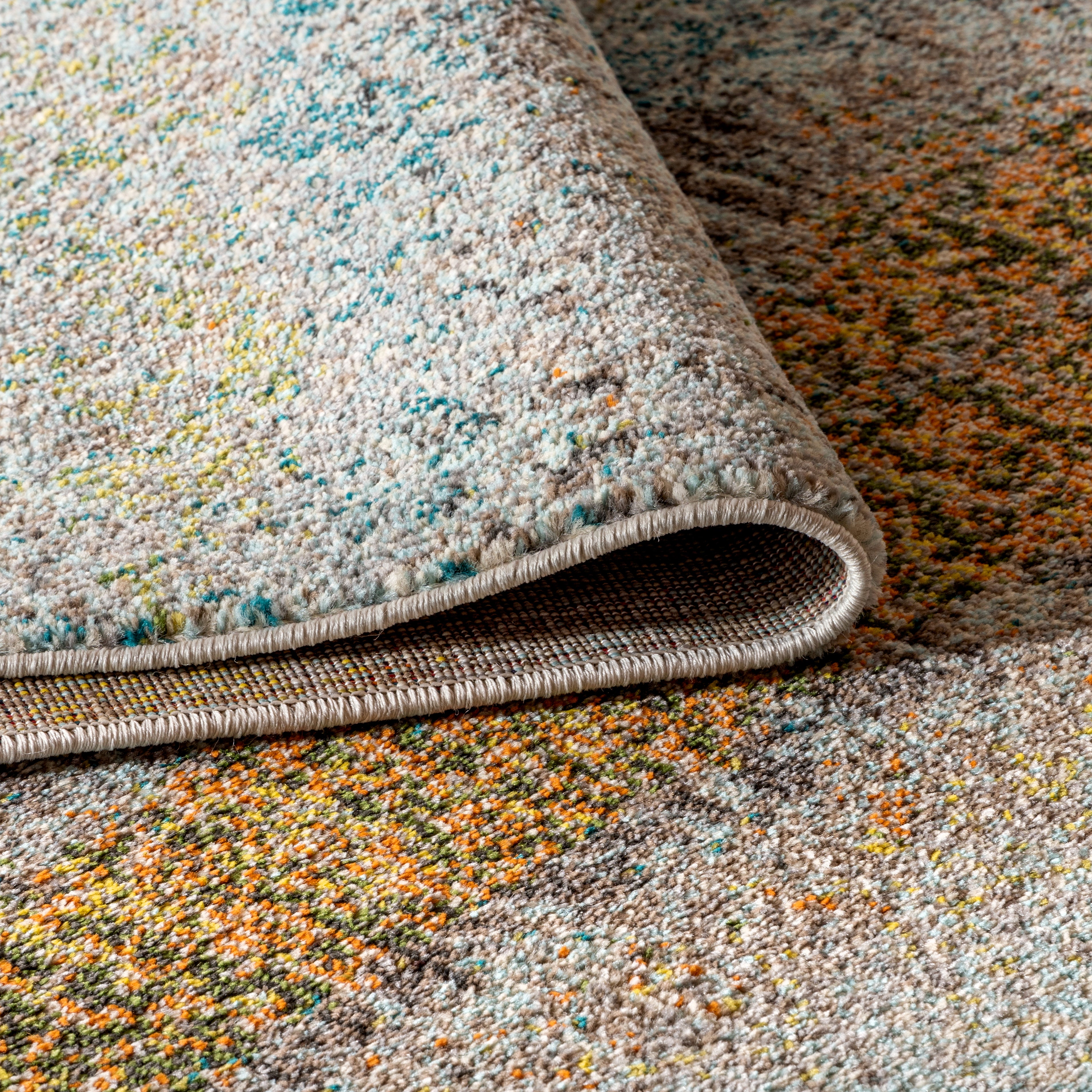 Contemporary POP Stripe Modern Abstract Vintage Area Rug