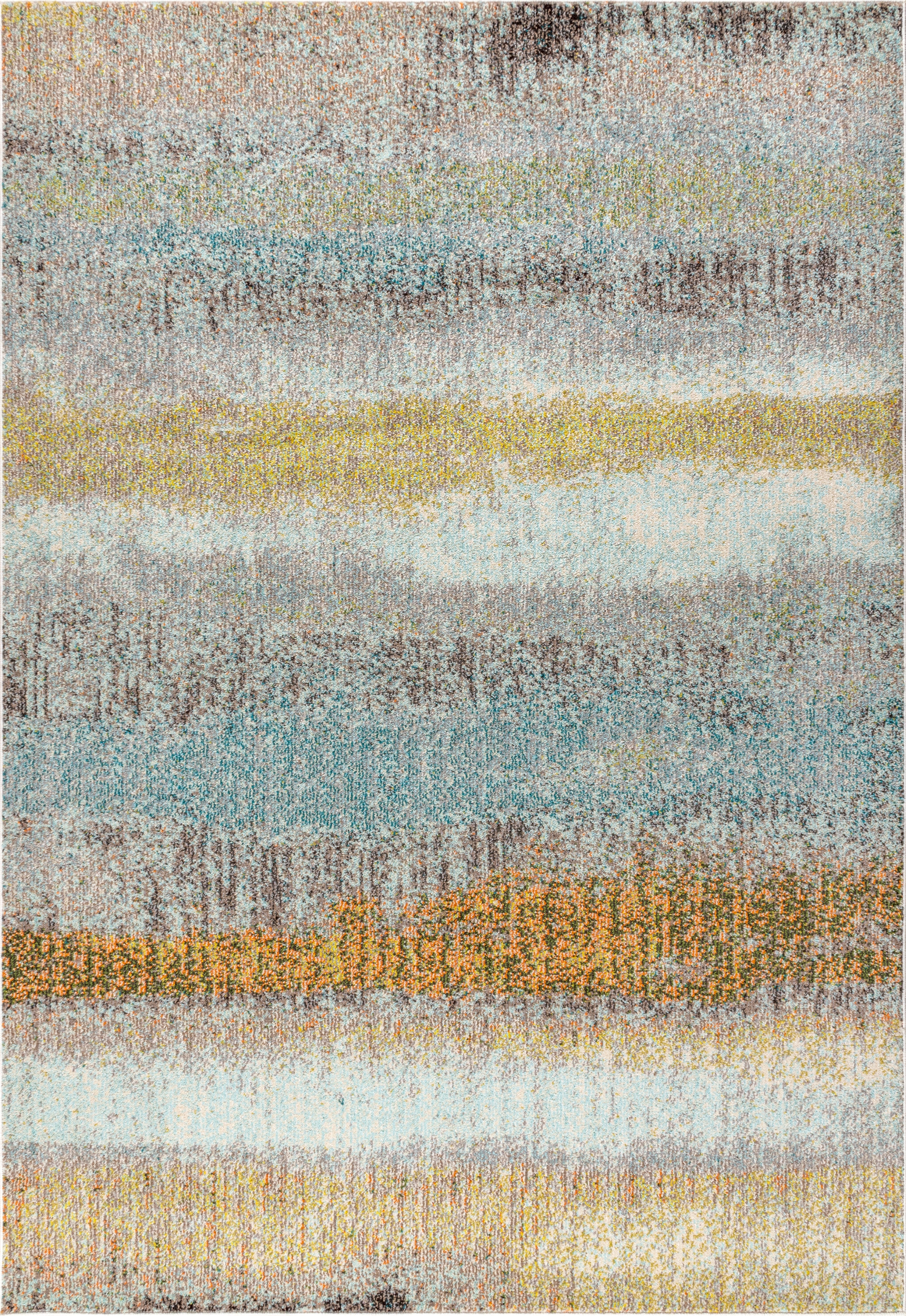 Contemporary POP Stripe Modern Abstract Vintage Area Rug