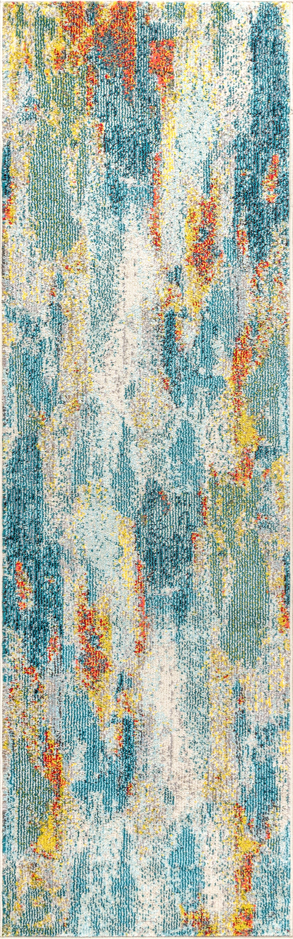 Contemporary POP Modern Abstract Vintage Waterfall Area Rug
