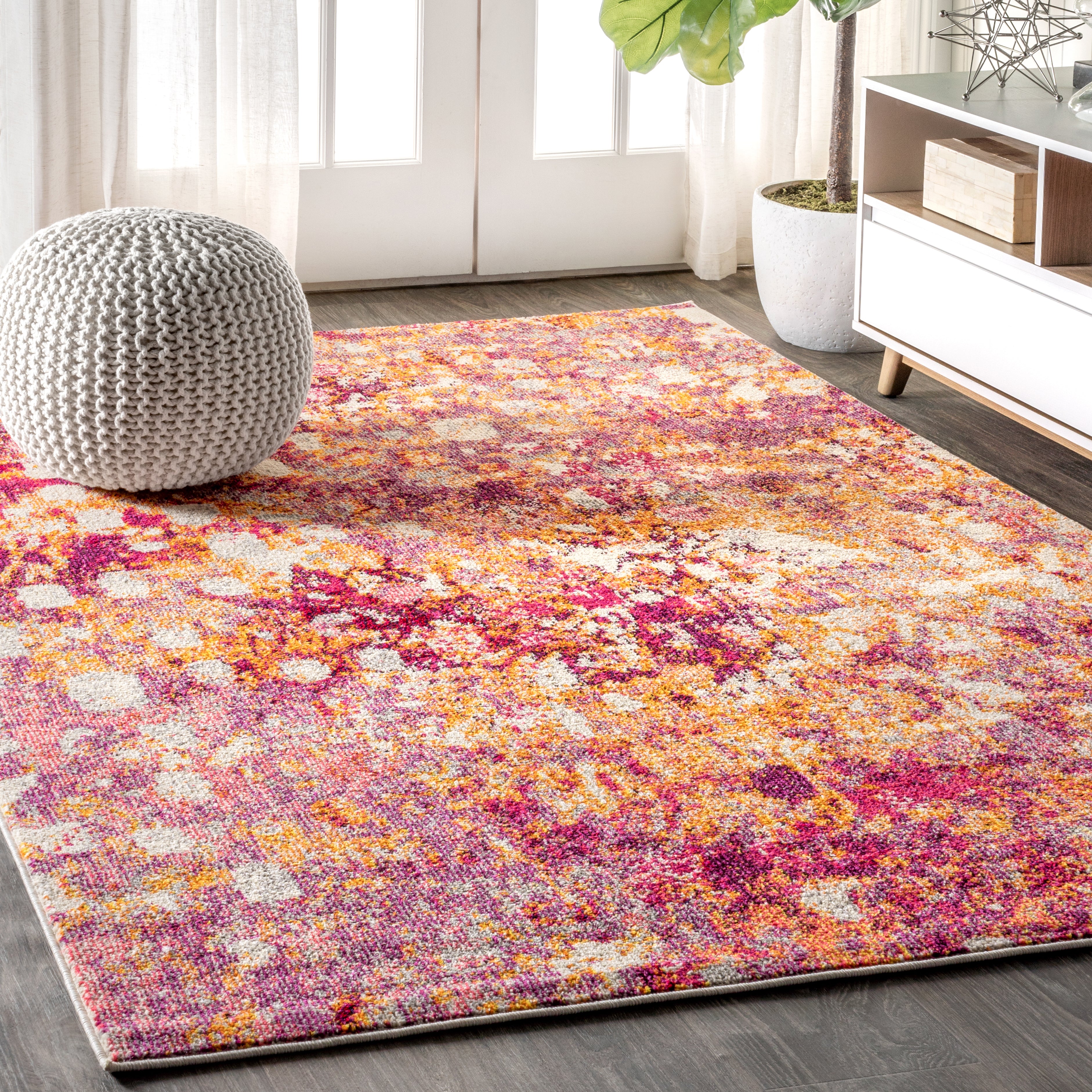 Inspired Contemporary POP Modern Abstract Area Rug