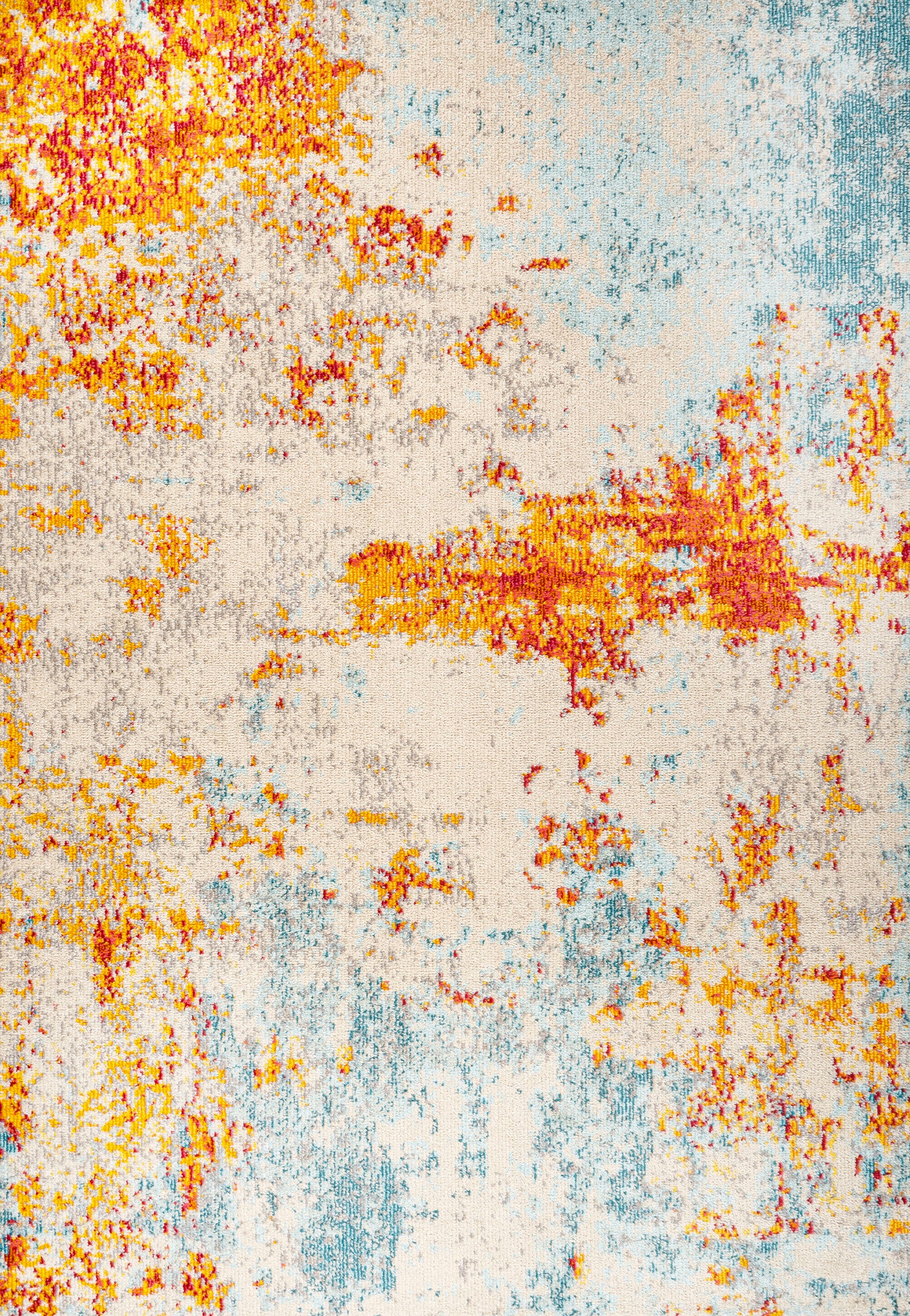 Sunset Modern Abstract Area Rug