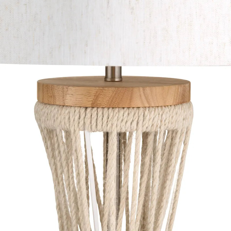 Hemp Slim Waist Table Lamp