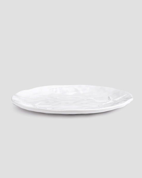 Sea Life White 11" Melamine Dinner Plate, Set of 4